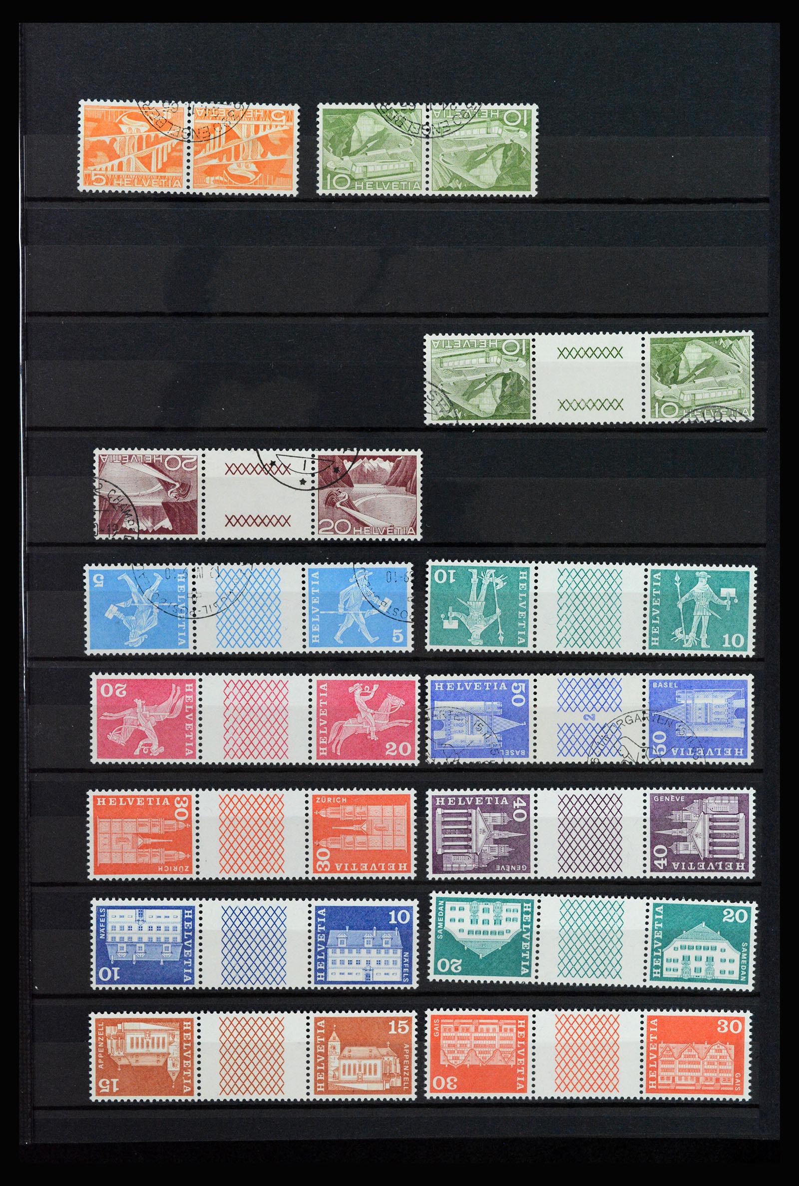 37225 171 - Postzegelverzameling 37225 Zwitserland 1854-2020.