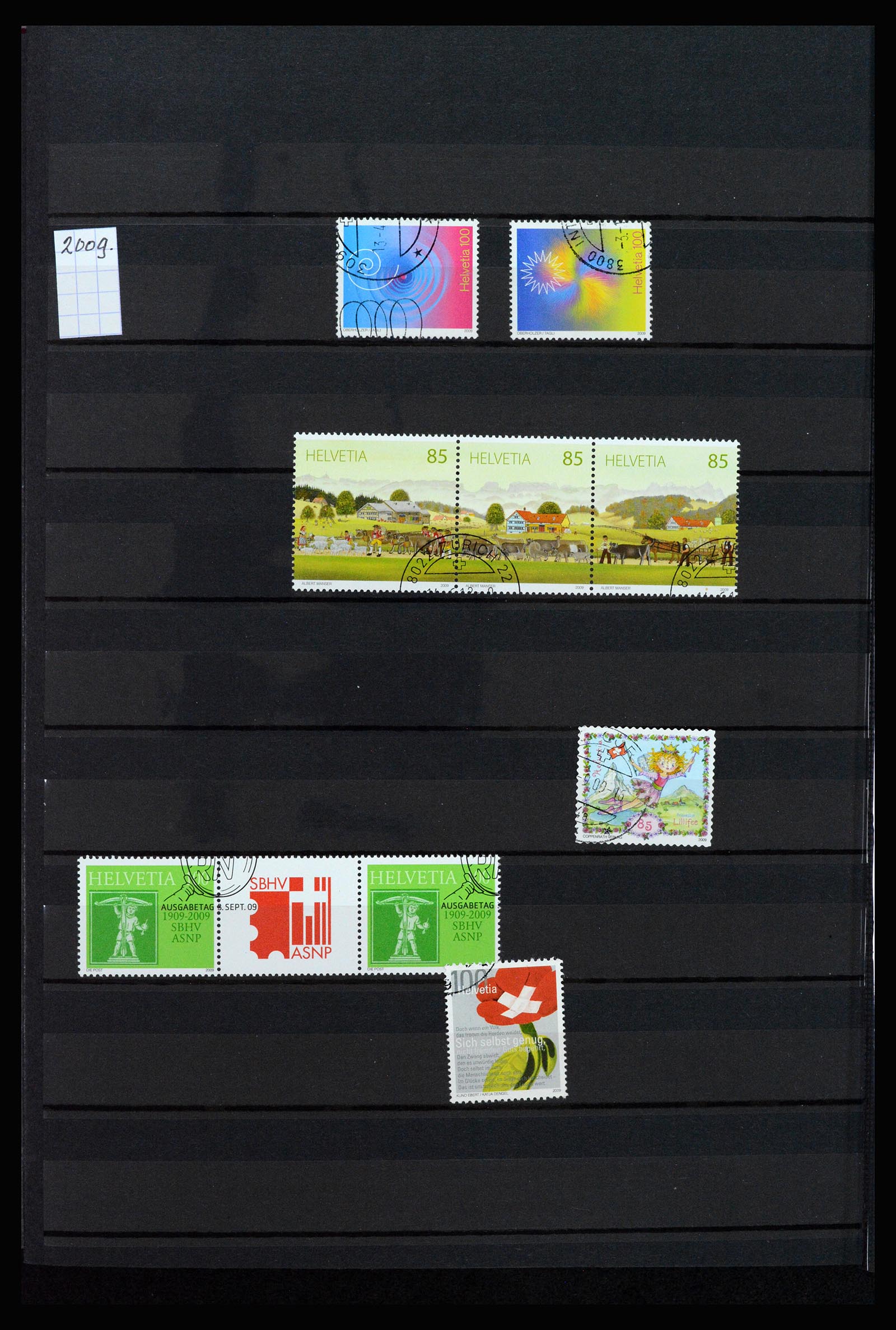37225 174 - Postzegelverzameling 37225 Zwitserland 1854-2020.