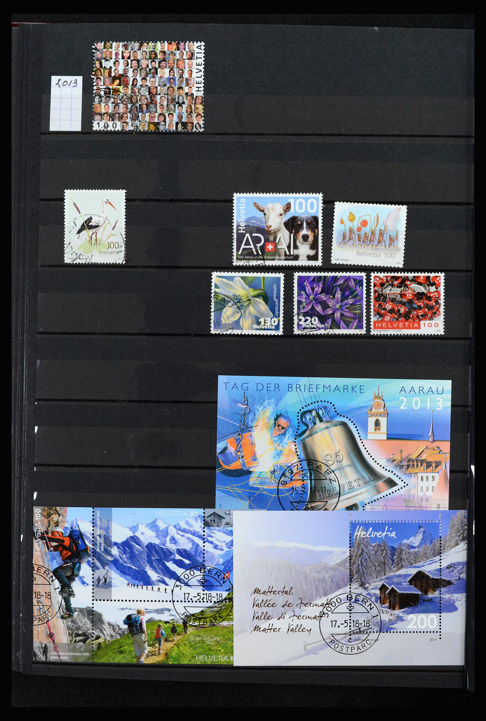 37225 182 - Stamp collection 37225 Switzerland 1854-2020.