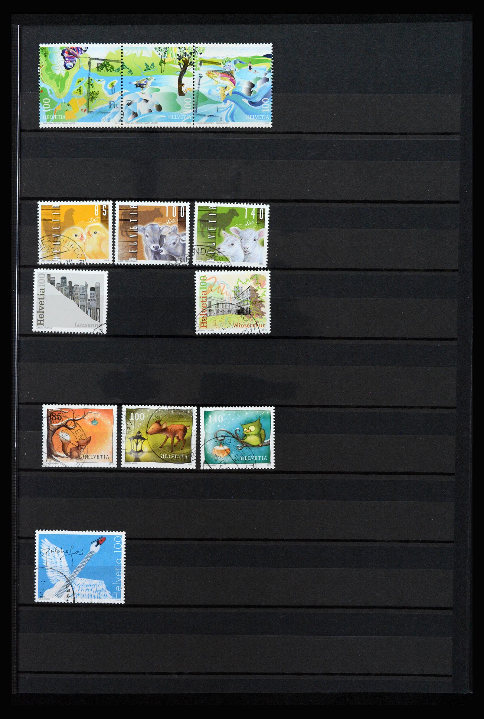 37225 183 - Postzegelverzameling 37225 Zwitserland 1854-2020.