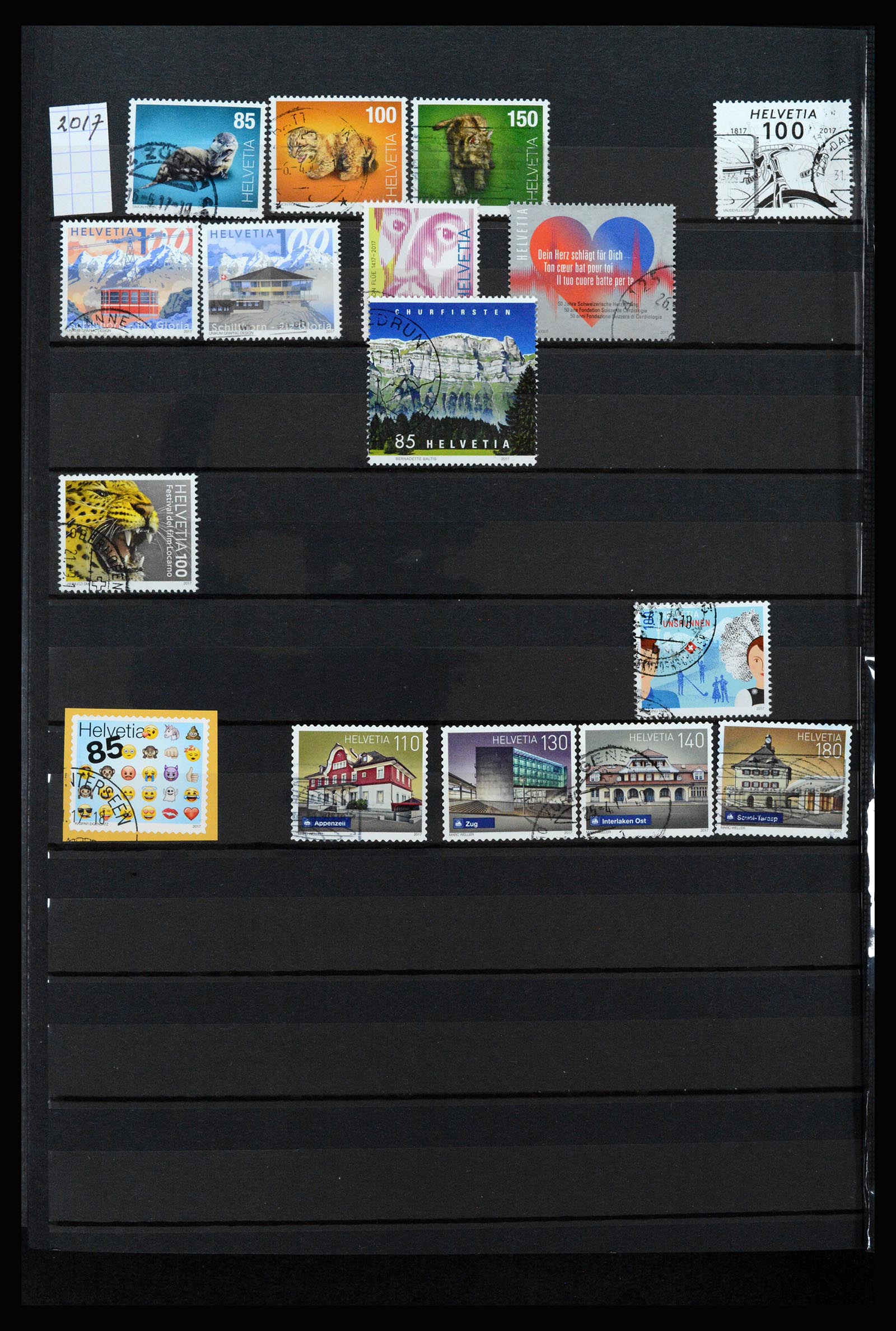 37225 190 - Postzegelverzameling 37225 Zwitserland 1854-2020.