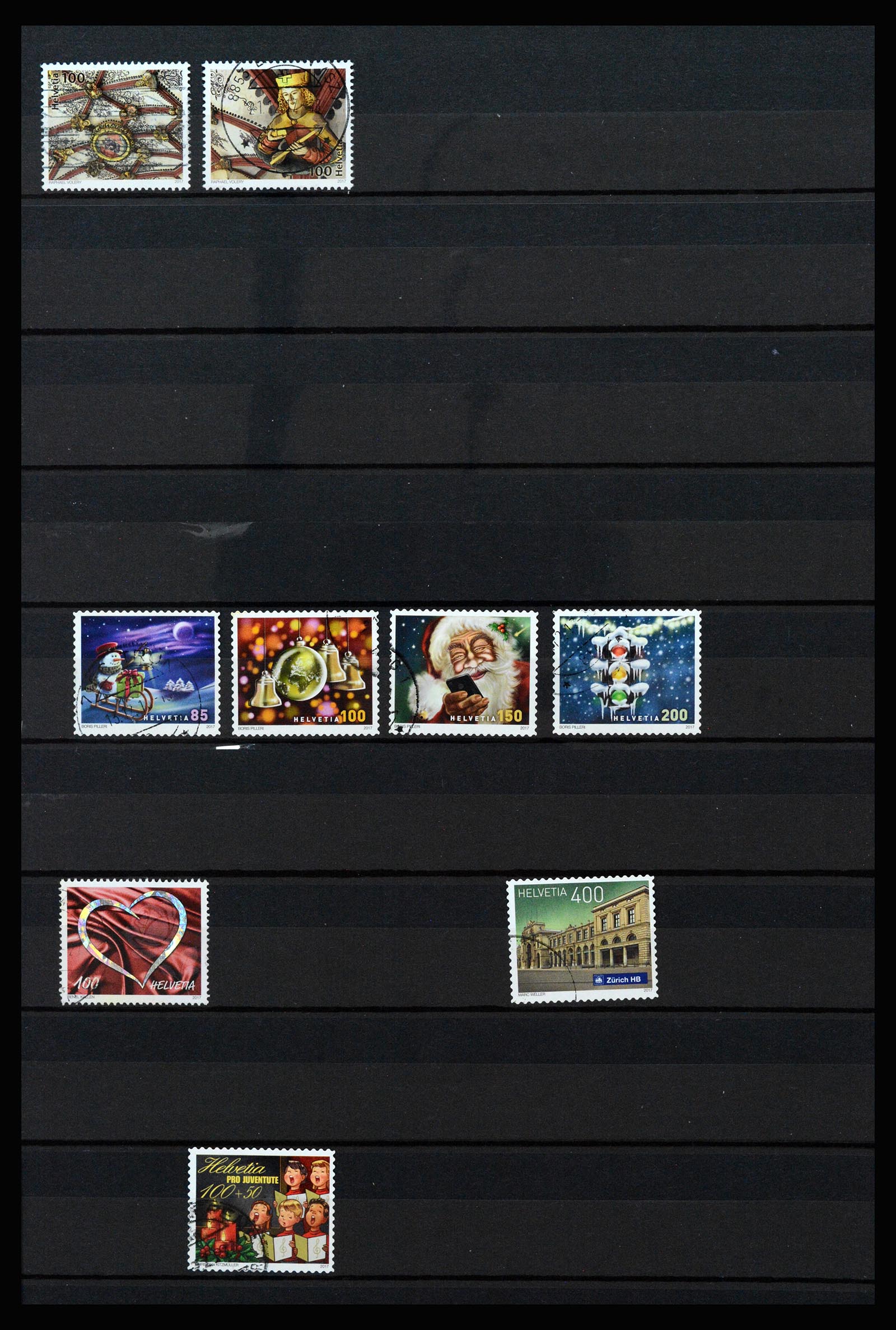 37225 191 - Postzegelverzameling 37225 Zwitserland 1854-2020.