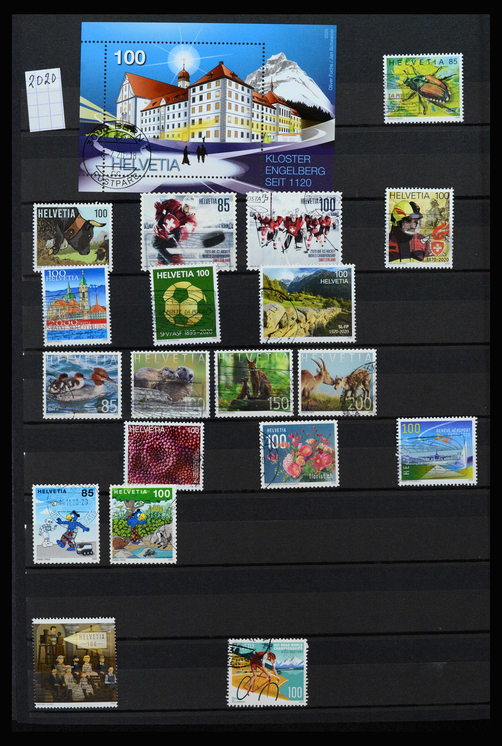 37225 196 - Stamp collection 37225 Switzerland 1854-2020.