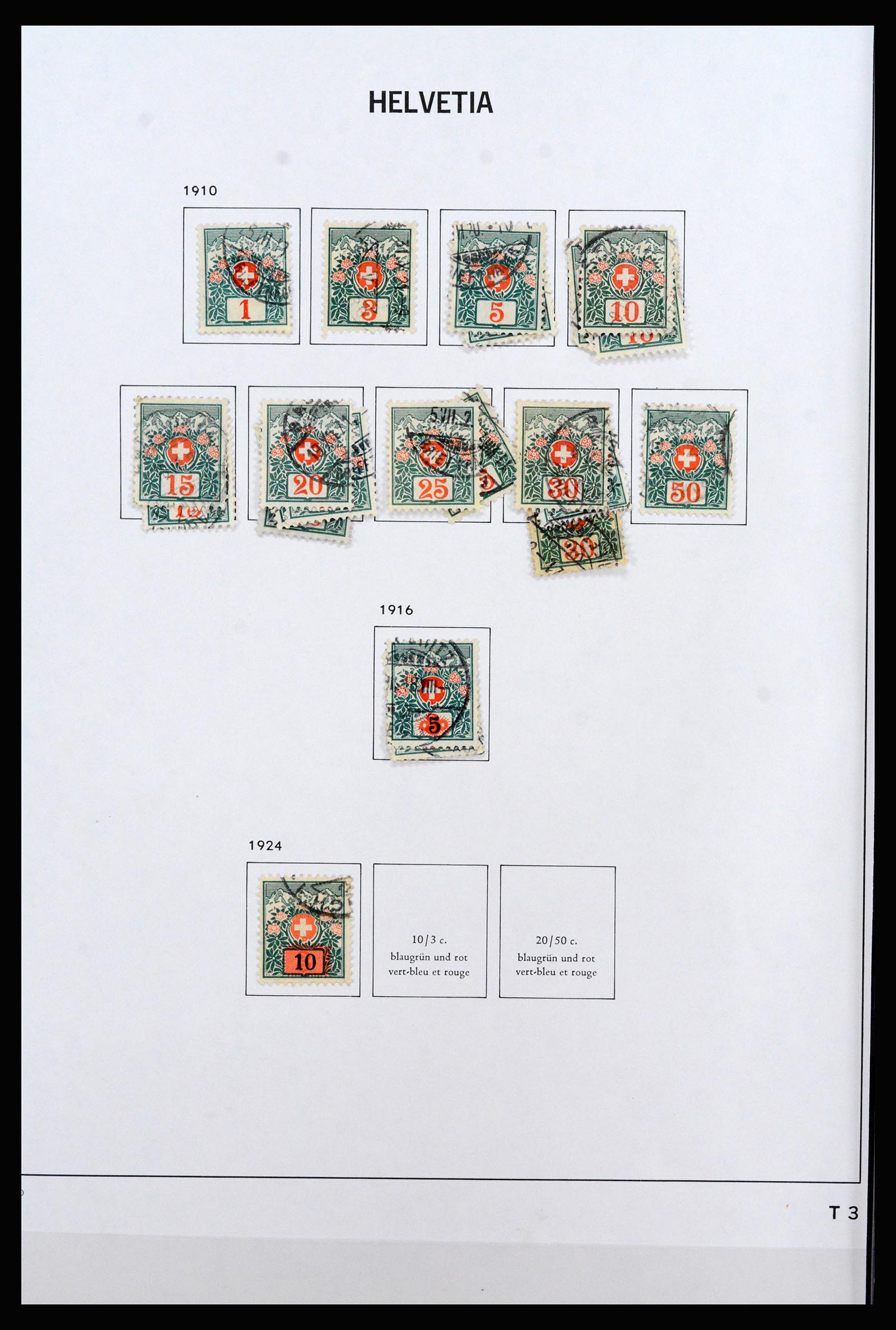 37225 204 - Postzegelverzameling 37225 Zwitserland 1854-2020.