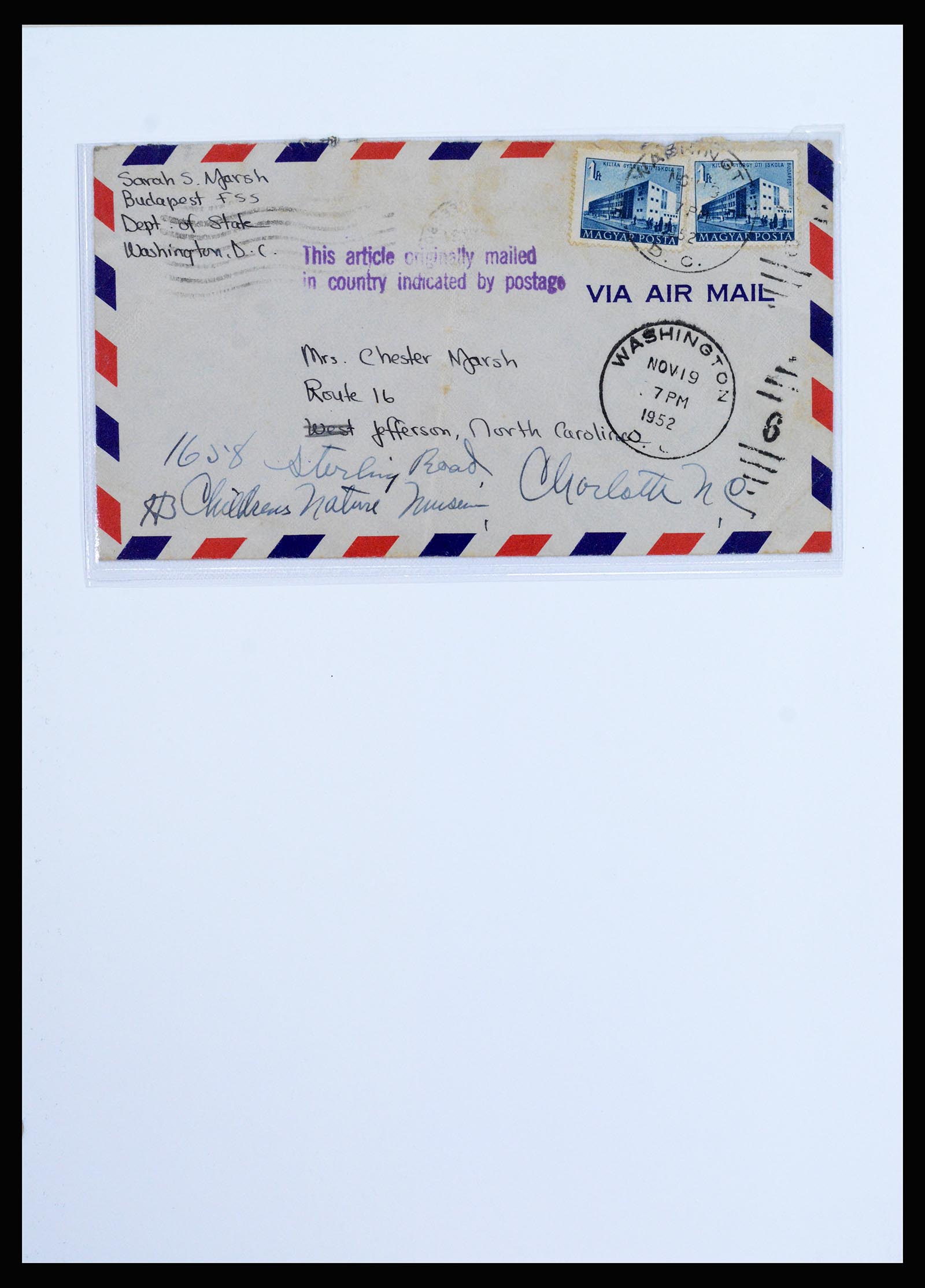 37226 008 - Postzegelverzameling 37226 Hongarije en gebieden 1871-1980.