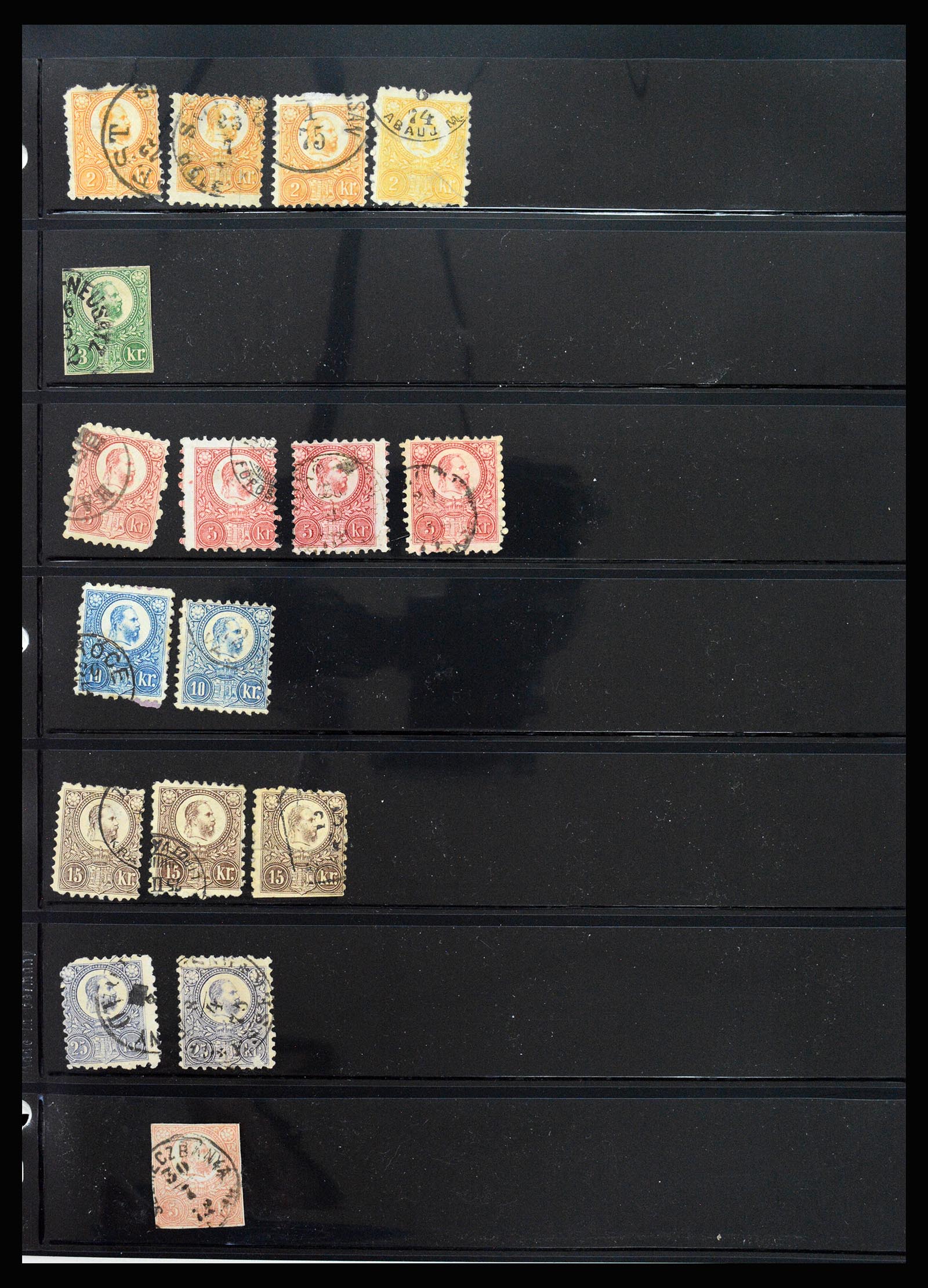 37226 010 - Postzegelverzameling 37226 Hongarije en gebieden 1871-1980.