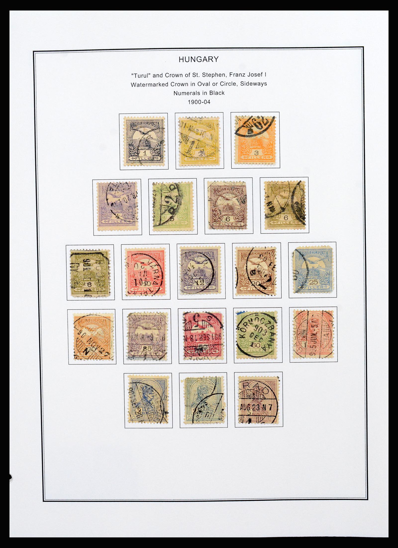 37226 016 - Postzegelverzameling 37226 Hongarije en gebieden 1871-1980.