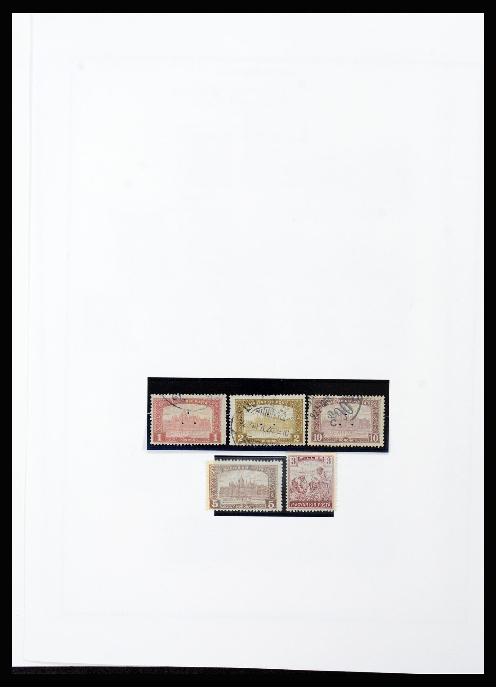 37226 025 - Postzegelverzameling 37226 Hongarije en gebieden 1871-1980.