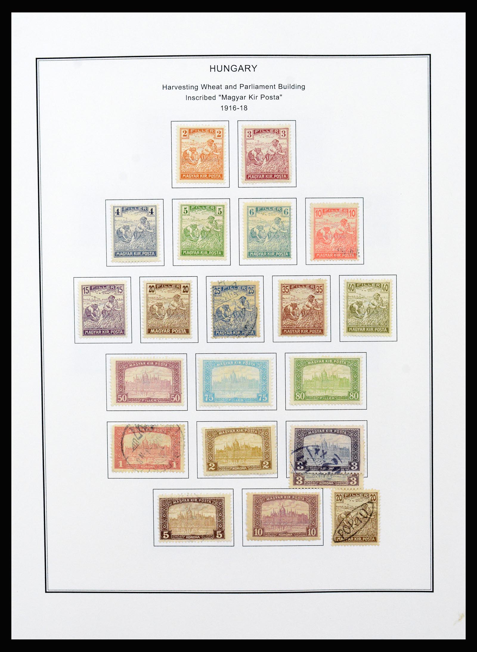 37226 026 - Stamp collection 37226 Hungary and territories 1871-1980.