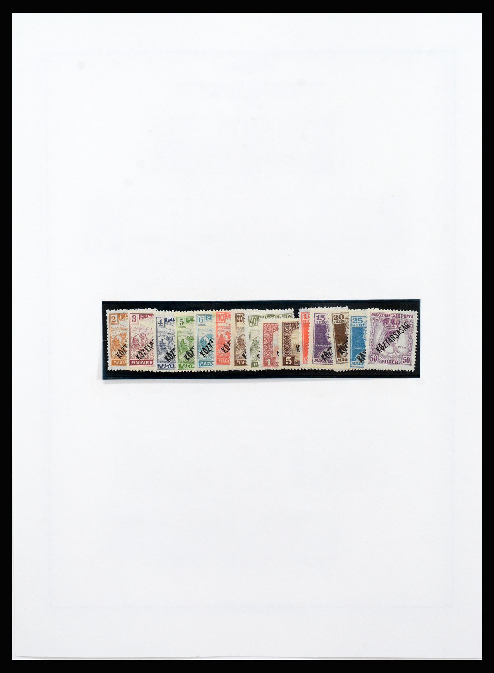 37226 027 - Postzegelverzameling 37226 Hongarije en gebieden 1871-1980.