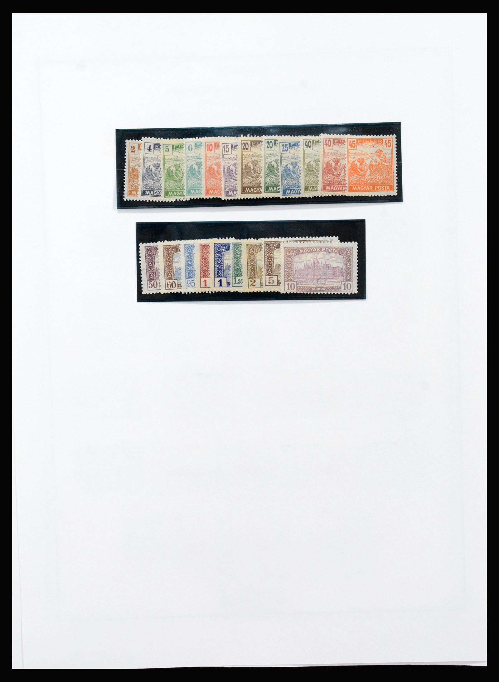 37226 029 - Postzegelverzameling 37226 Hongarije en gebieden 1871-1980.