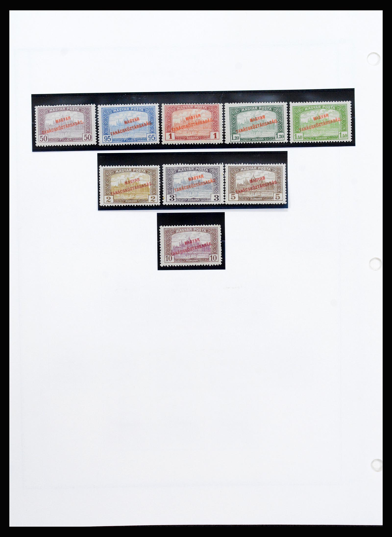 37226 033 - Postzegelverzameling 37226 Hongarije en gebieden 1871-1980.