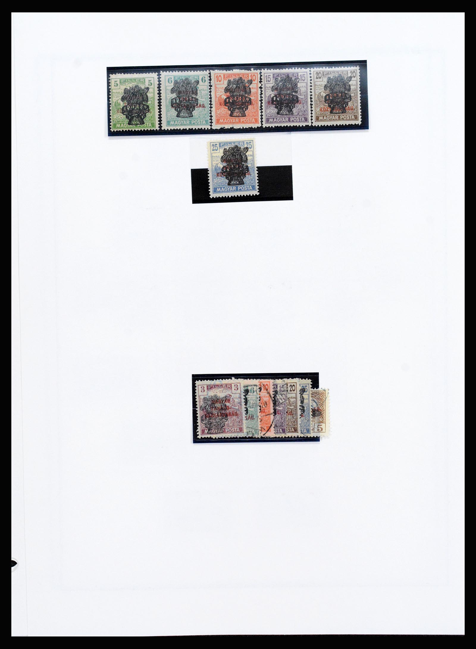 37226 035 - Postzegelverzameling 37226 Hongarije en gebieden 1871-1980.