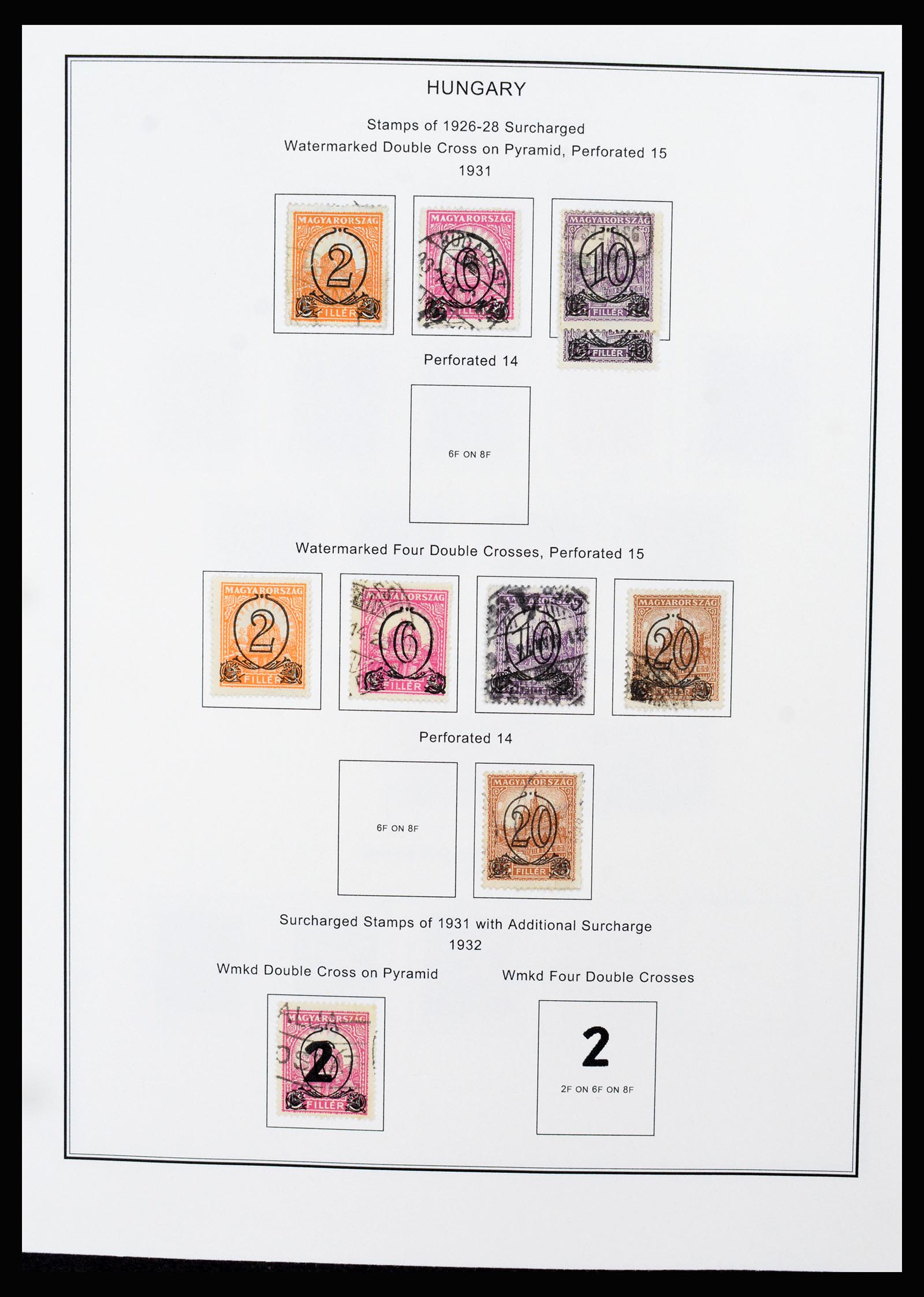 37226 047 - Postzegelverzameling 37226 Hongarije en gebieden 1871-1980.