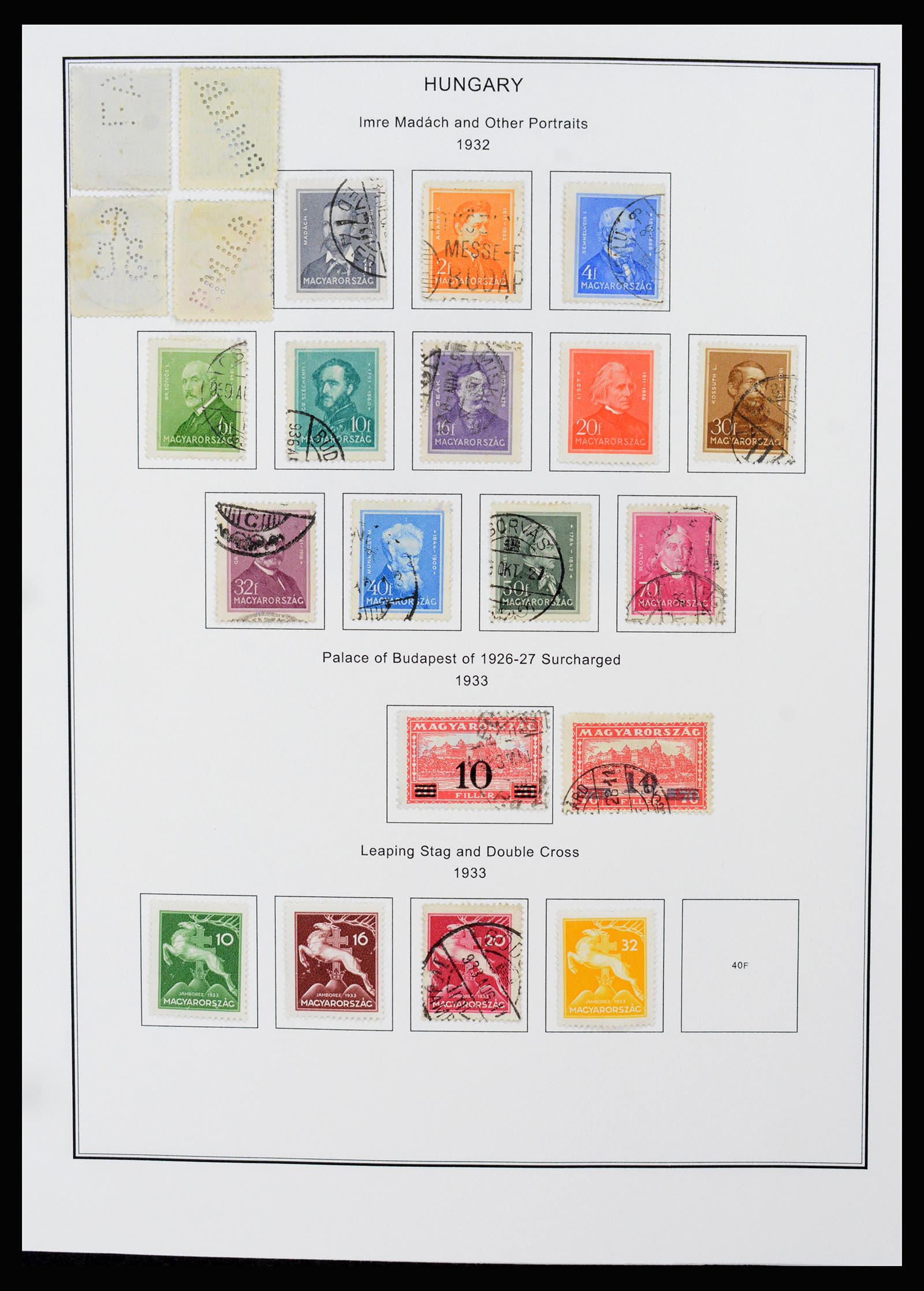 37226 048 - Postzegelverzameling 37226 Hongarije en gebieden 1871-1980.