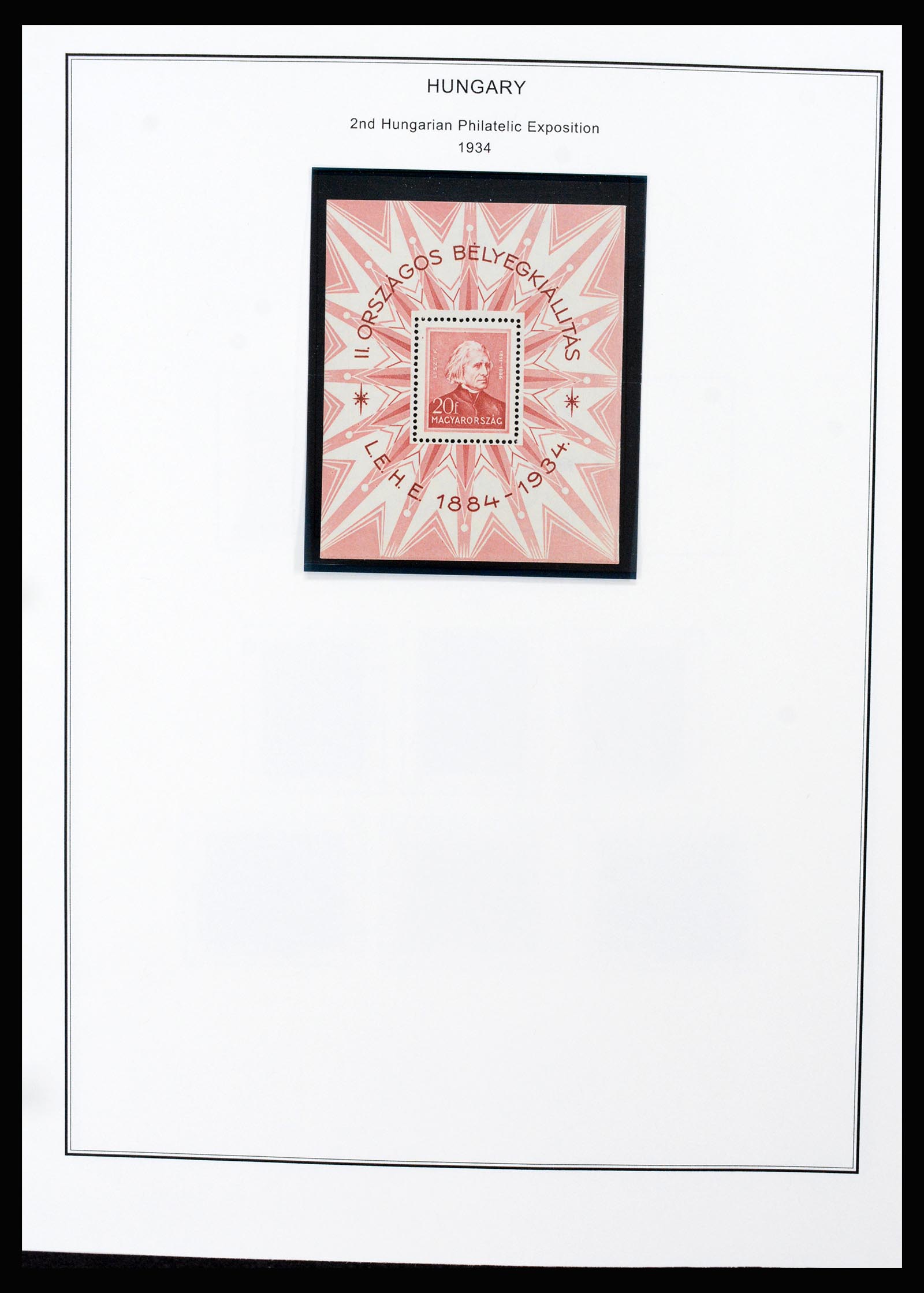 37226 049 - Postzegelverzameling 37226 Hongarije en gebieden 1871-1980.