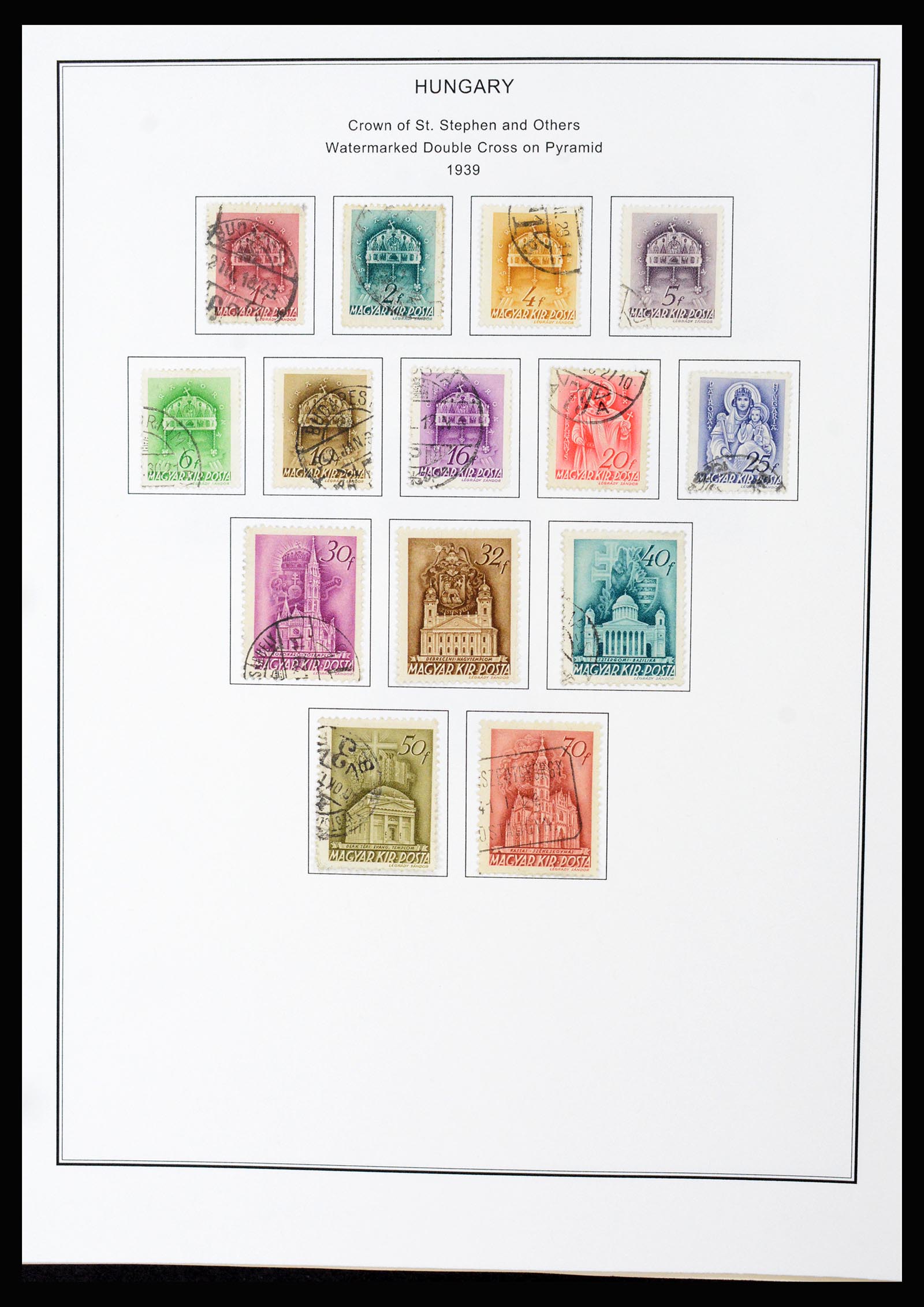 37226 057 - Postzegelverzameling 37226 Hongarije en gebieden 1871-1980.
