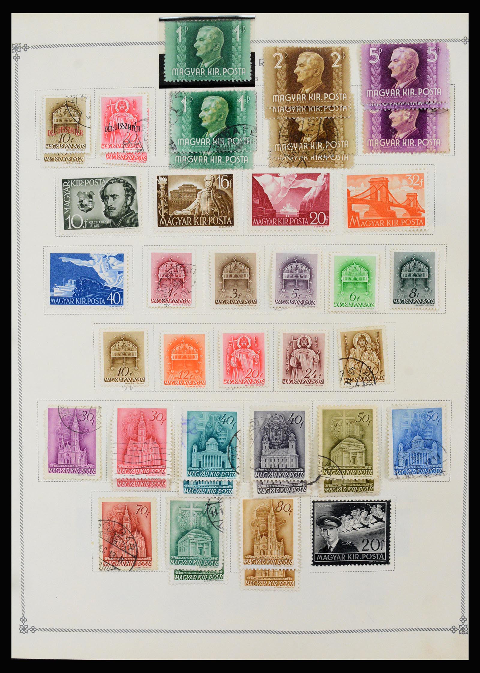 37226 059 - Postzegelverzameling 37226 Hongarije en gebieden 1871-1980.