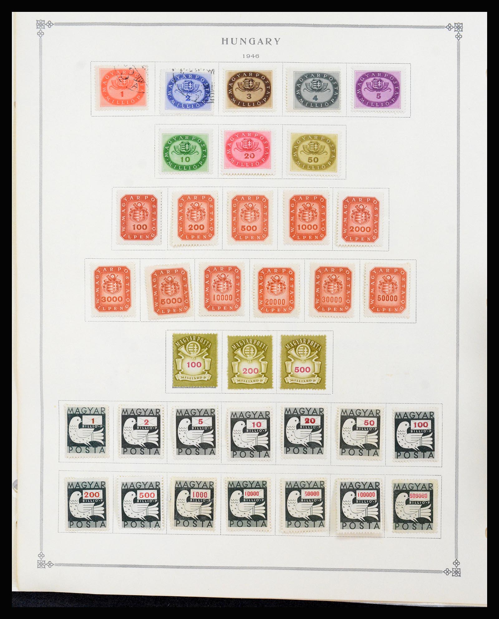 37226 064 - Postzegelverzameling 37226 Hongarije en gebieden 1871-1980.