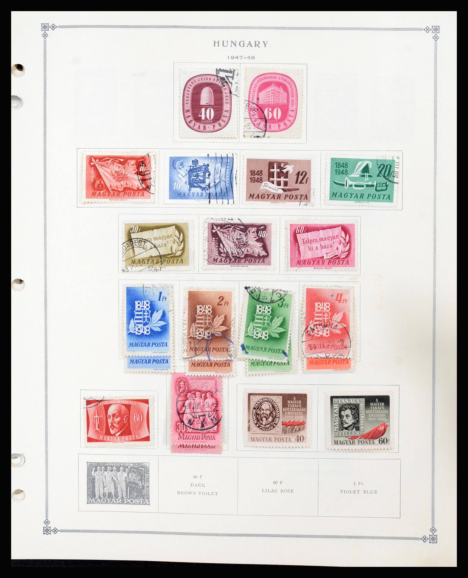 37226 067 - Postzegelverzameling 37226 Hongarije en gebieden 1871-1980.