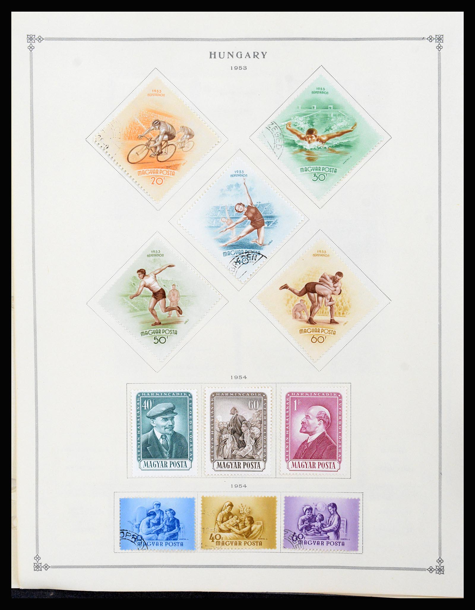 37226 079 - Postzegelverzameling 37226 Hongarije en gebieden 1871-1980.