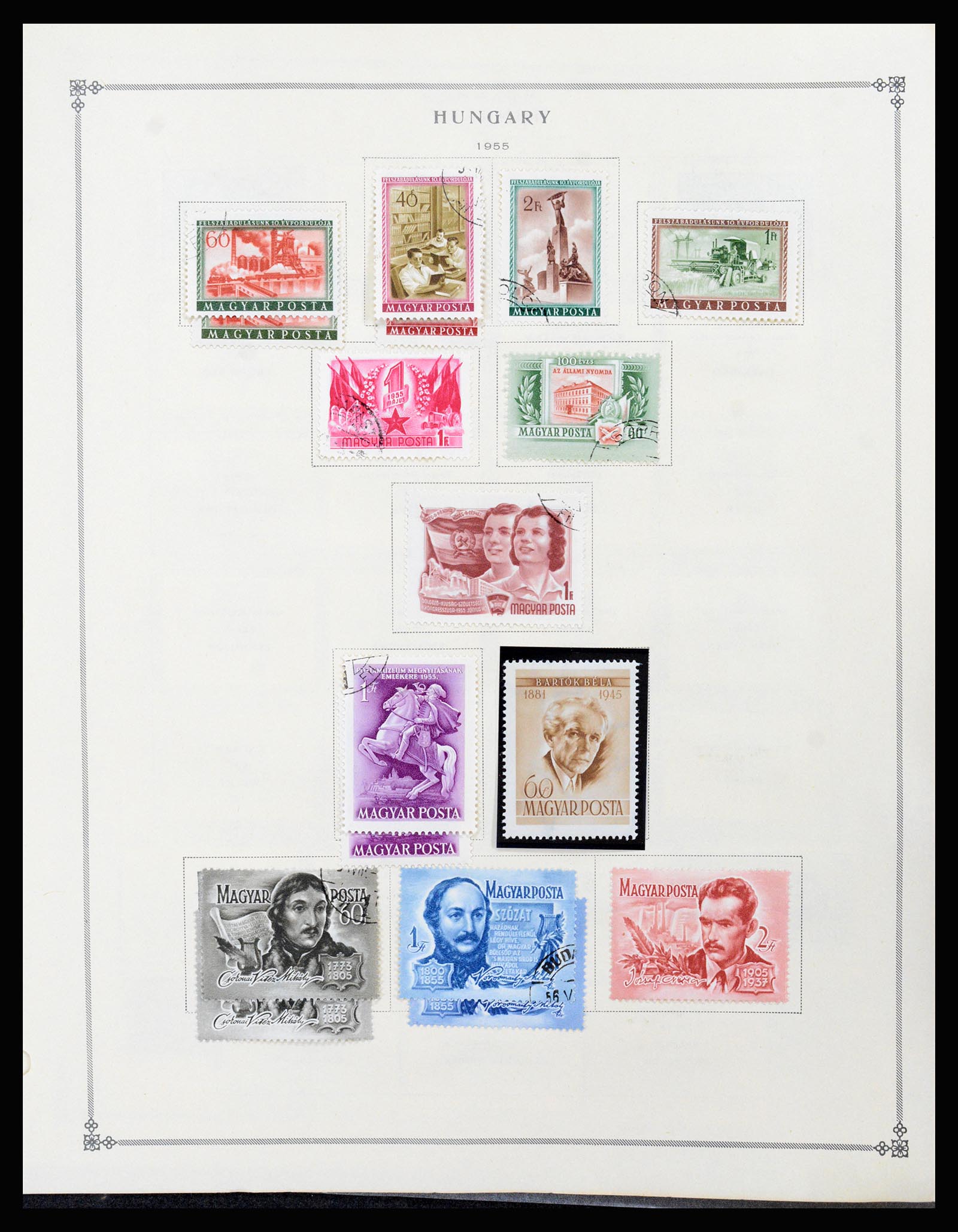 37226 082 - Postzegelverzameling 37226 Hongarije en gebieden 1871-1980.
