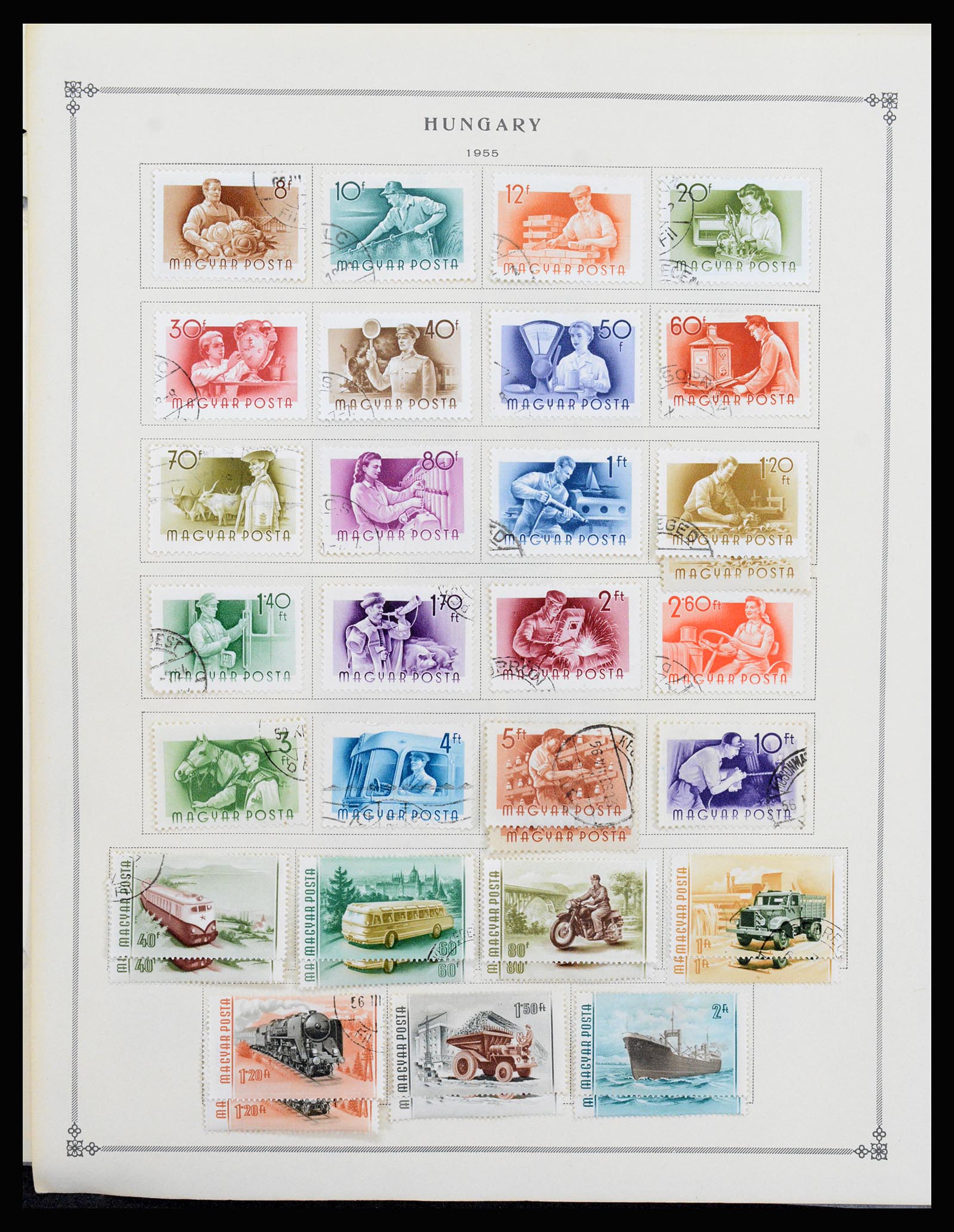 37226 083 - Postzegelverzameling 37226 Hongarije en gebieden 1871-1980.