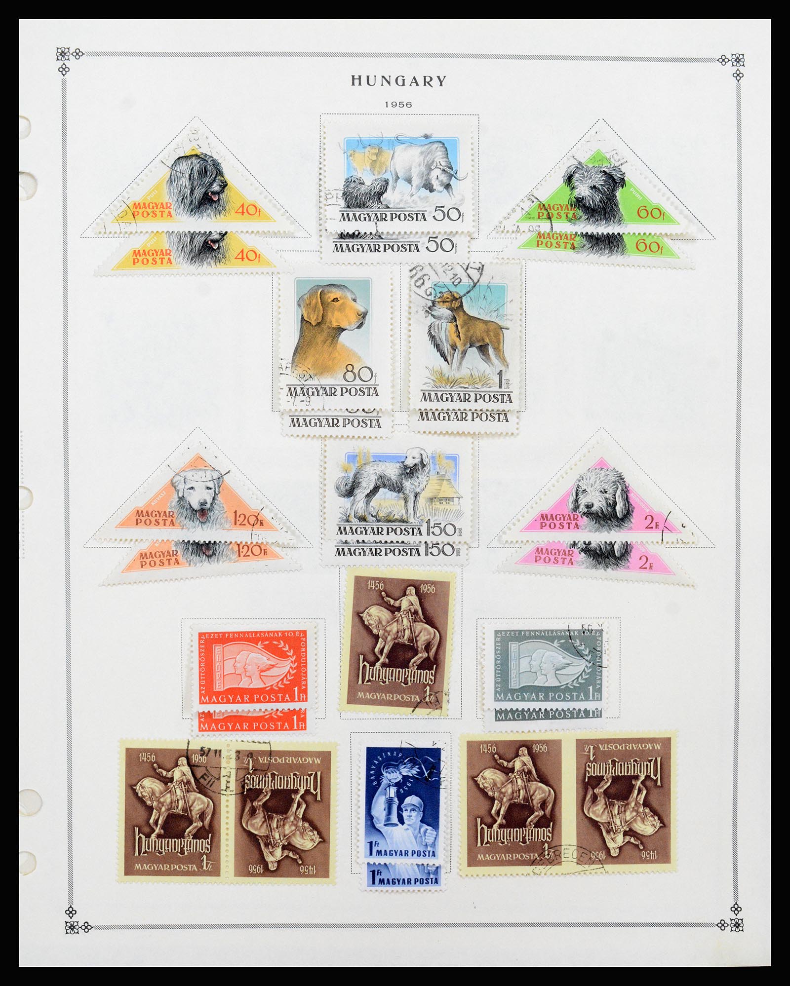 37226 084 - Postzegelverzameling 37226 Hongarije en gebieden 1871-1980.
