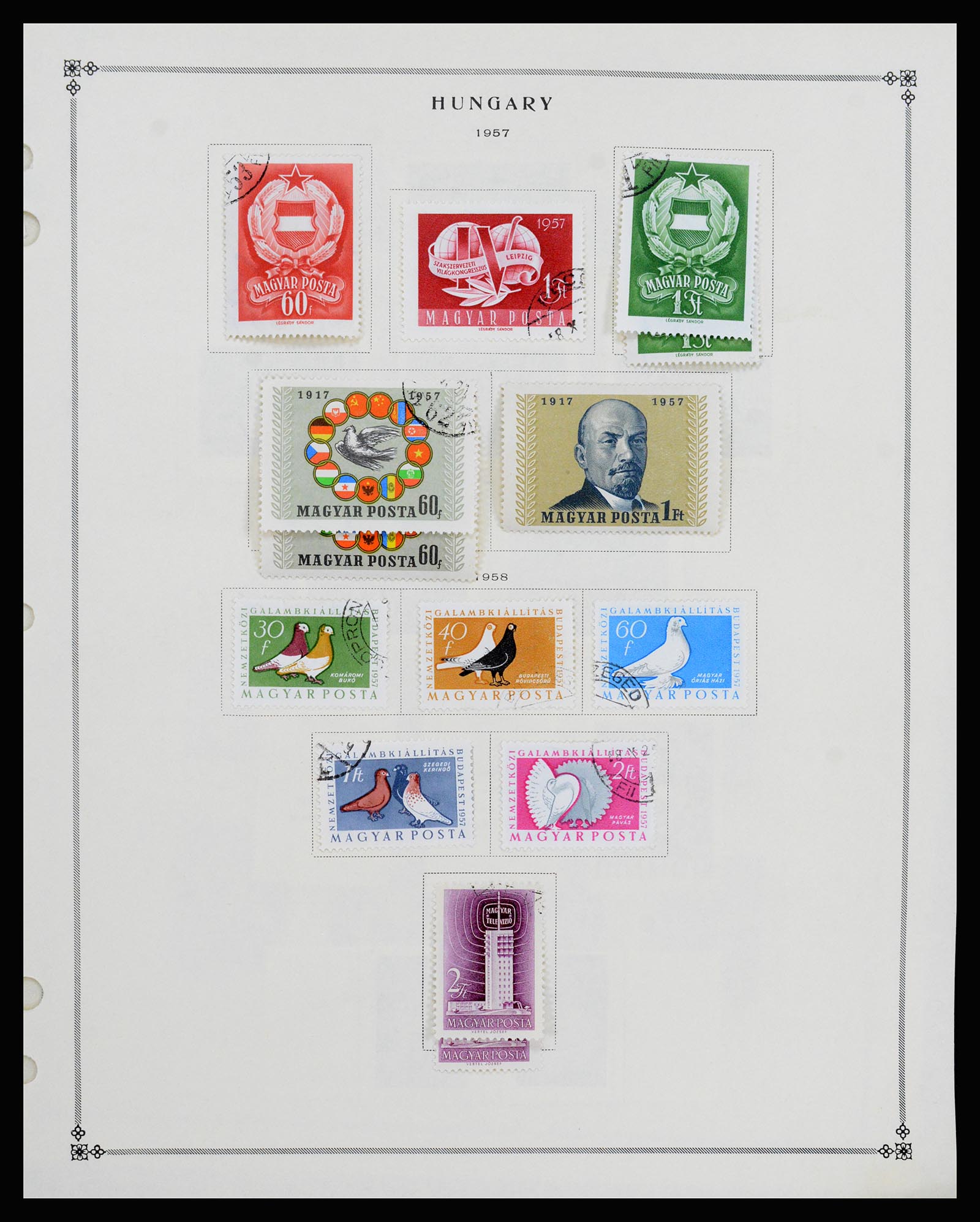 37226 086 - Postzegelverzameling 37226 Hongarije en gebieden 1871-1980.