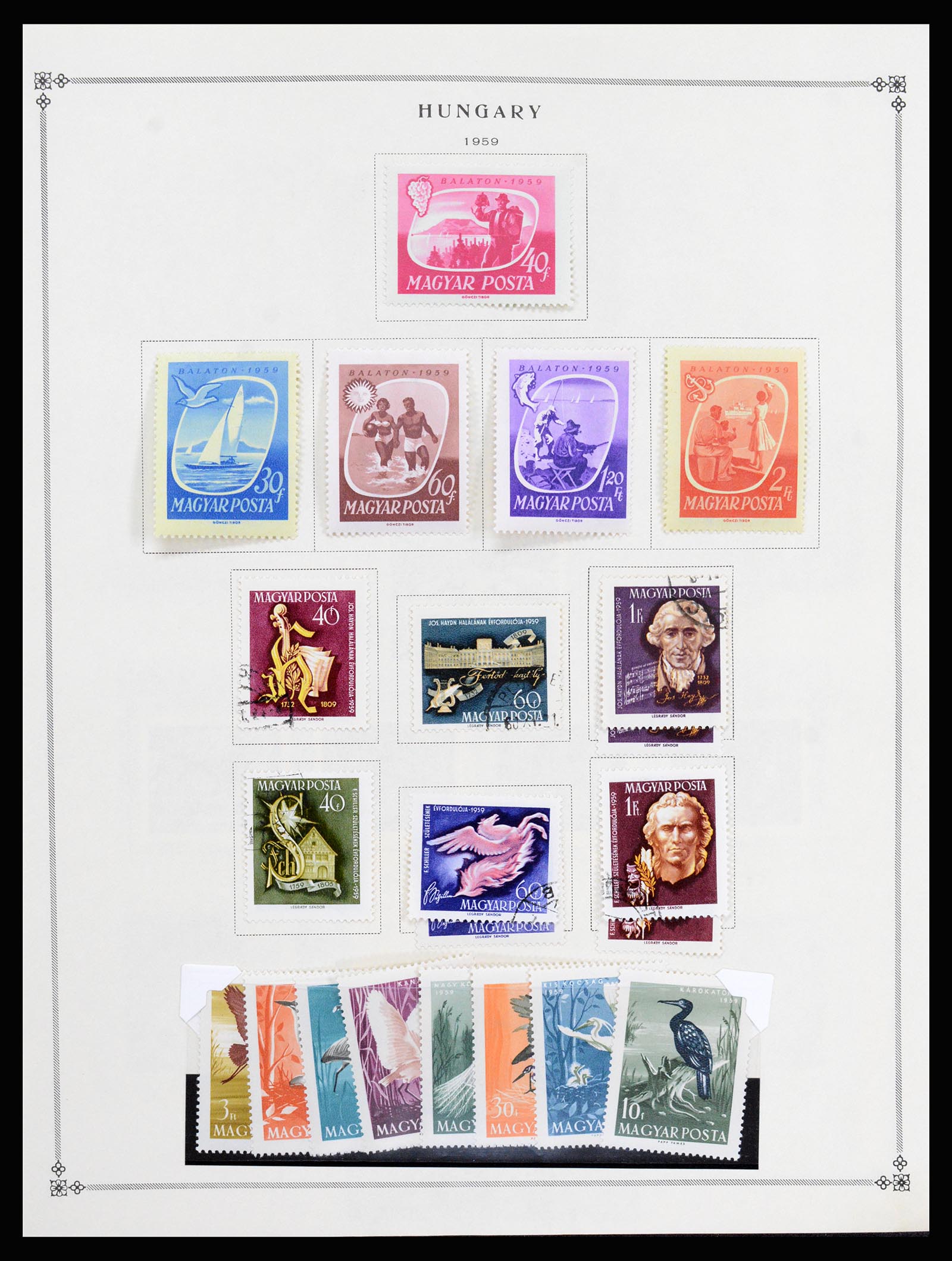 37226 096 - Postzegelverzameling 37226 Hongarije en gebieden 1871-1980.