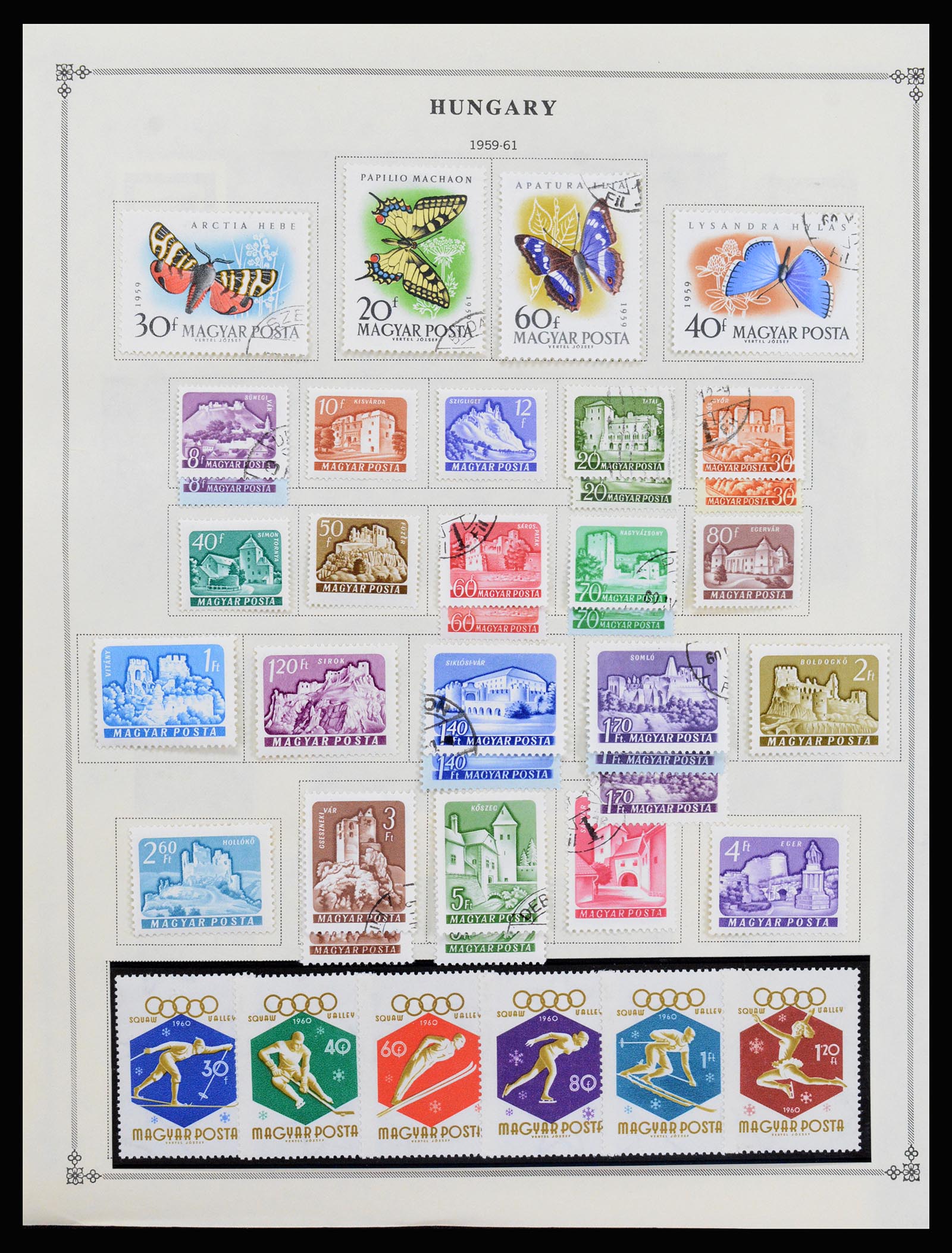 37226 099 - Postzegelverzameling 37226 Hongarije en gebieden 1871-1980.