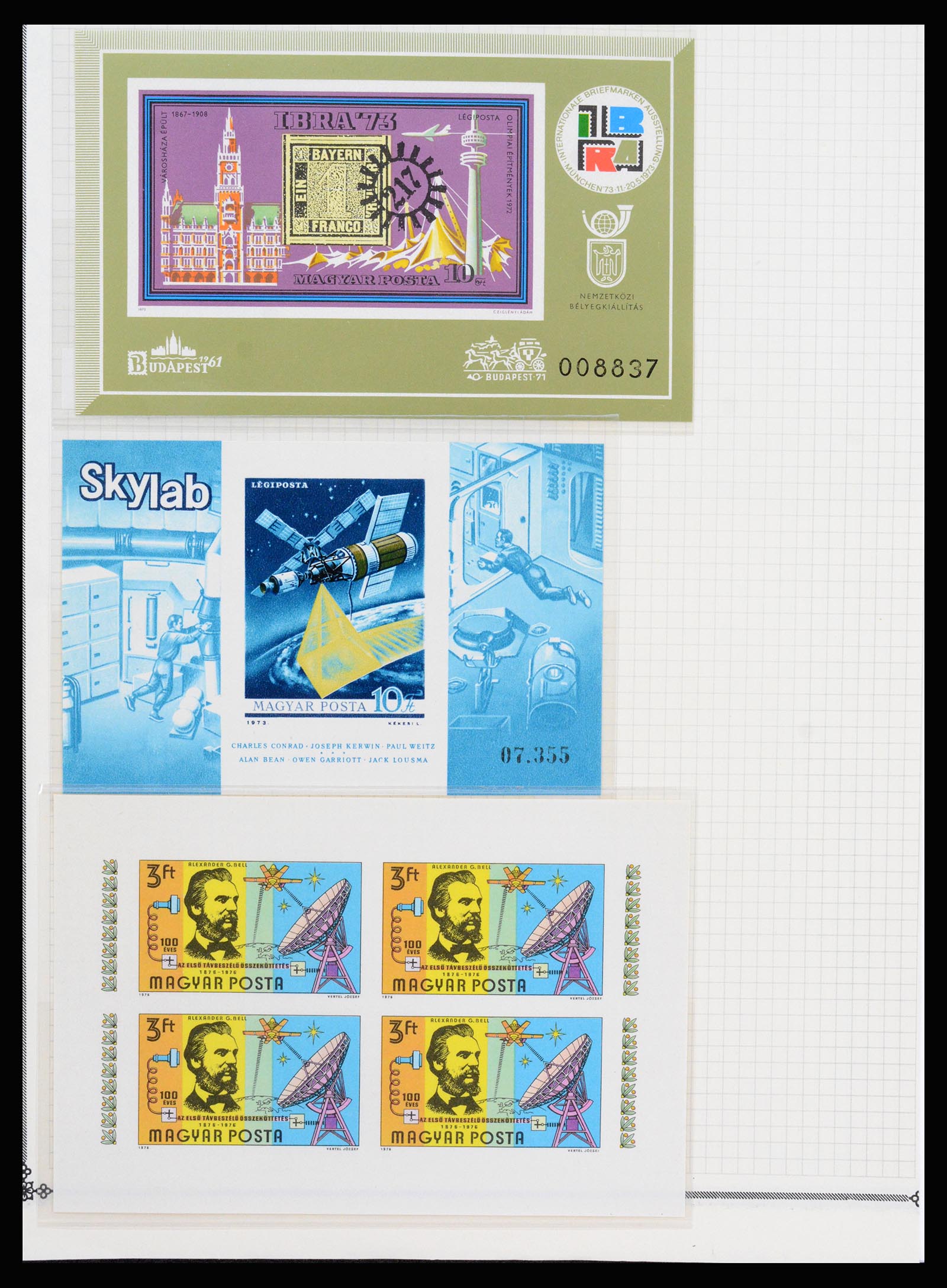 37226 100 - Postzegelverzameling 37226 Hongarije en gebieden 1871-1980.