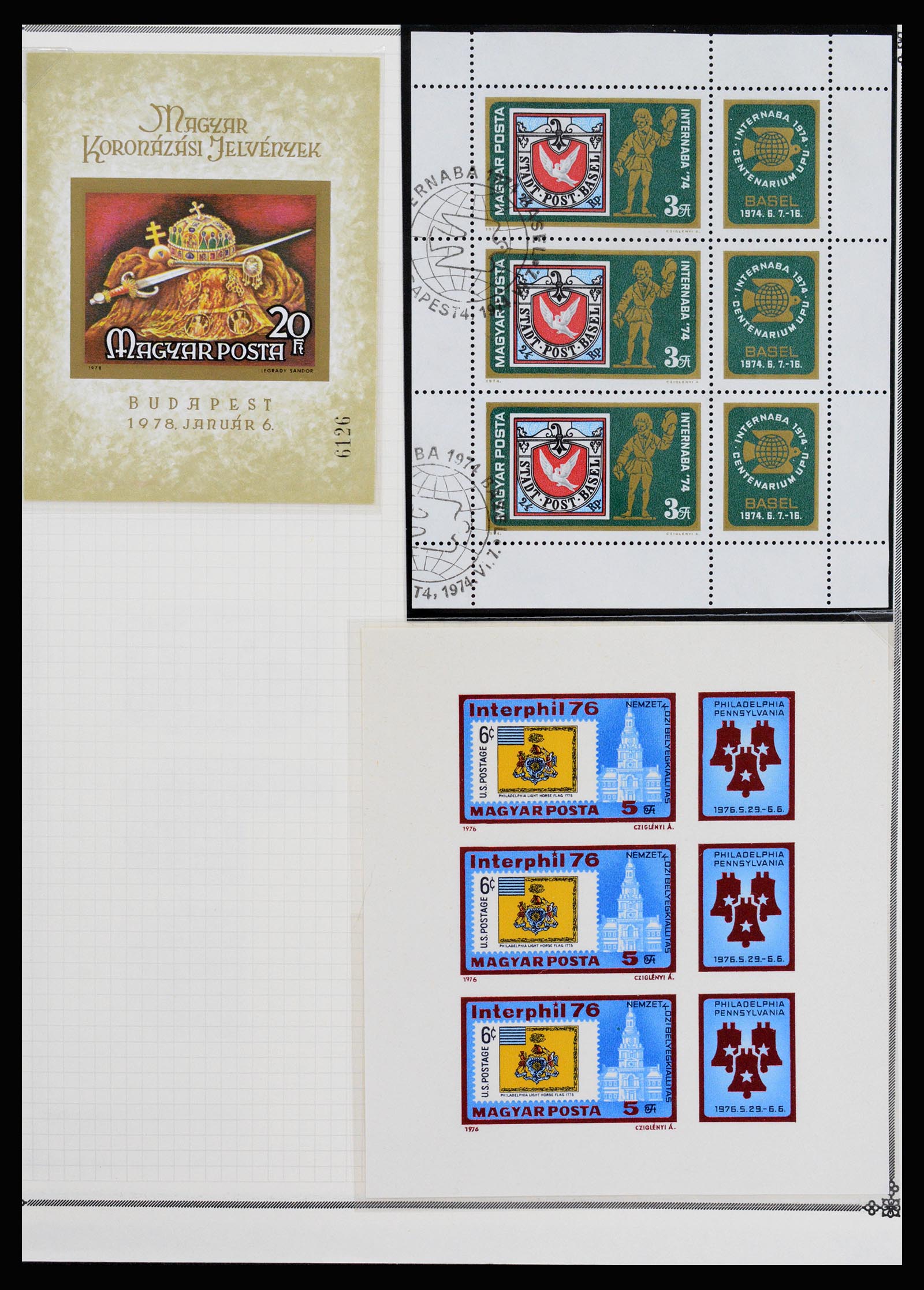 37226 101 - Postzegelverzameling 37226 Hongarije en gebieden 1871-1980.