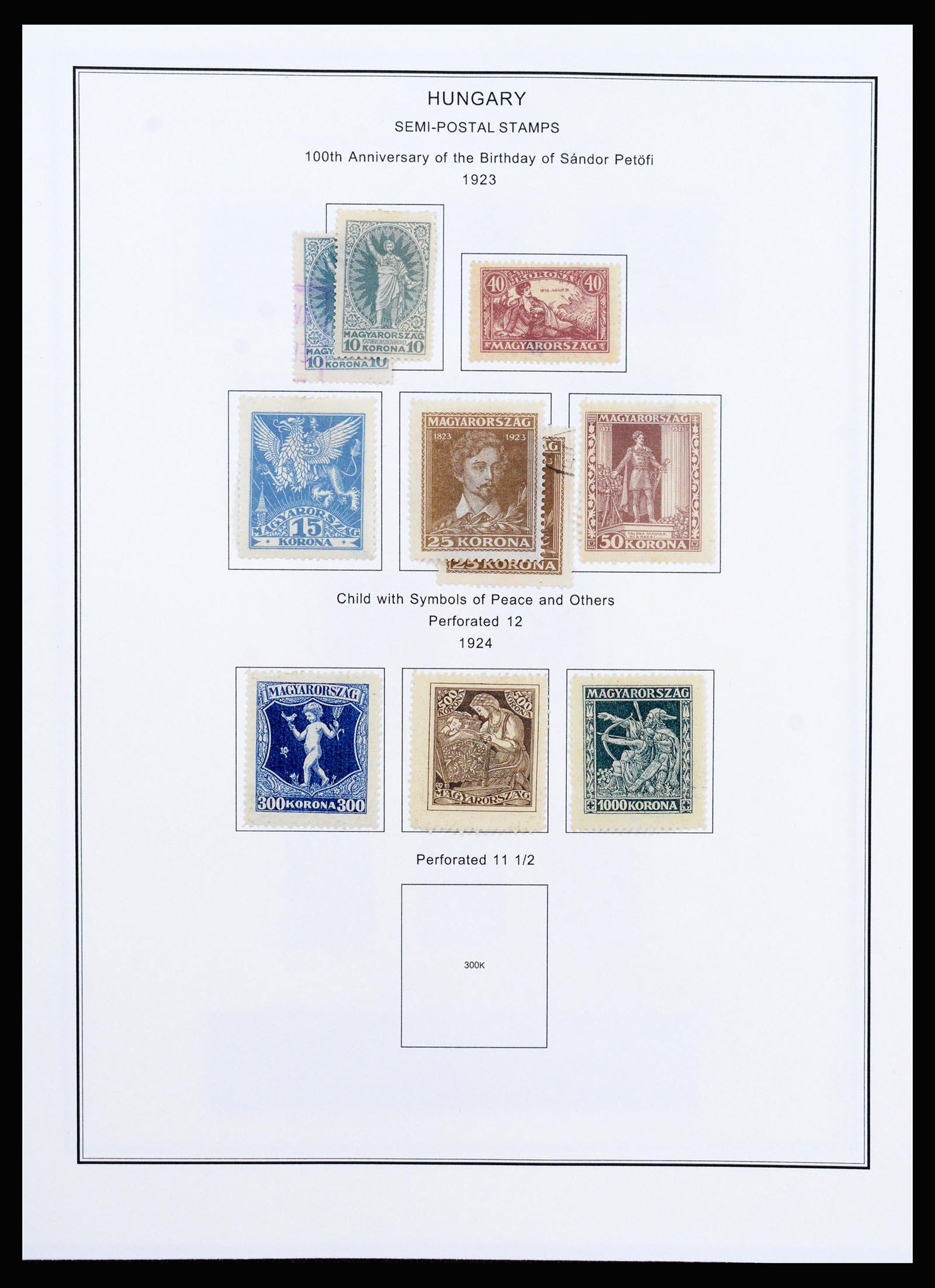 37226 109 - Postzegelverzameling 37226 Hongarije en gebieden 1871-1980.