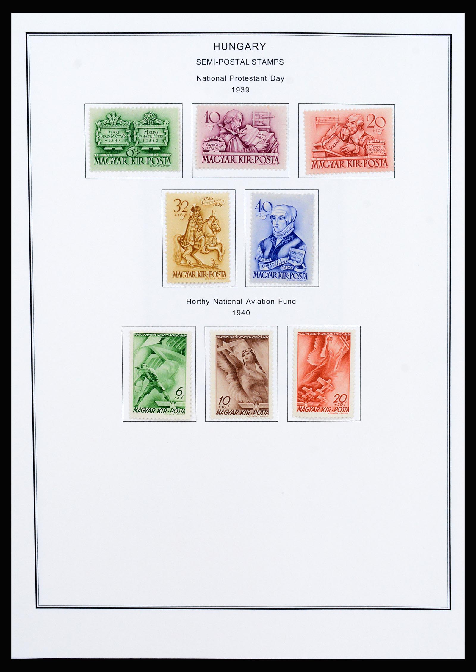 37226 116 - Postzegelverzameling 37226 Hongarije en gebieden 1871-1980.