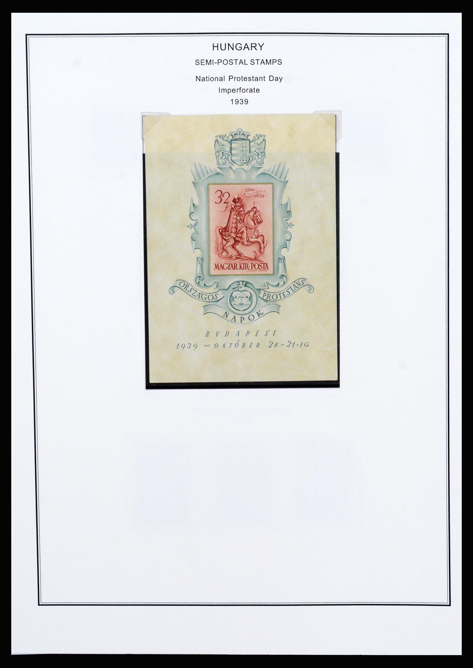 37226 117 - Postzegelverzameling 37226 Hongarije en gebieden 1871-1980.