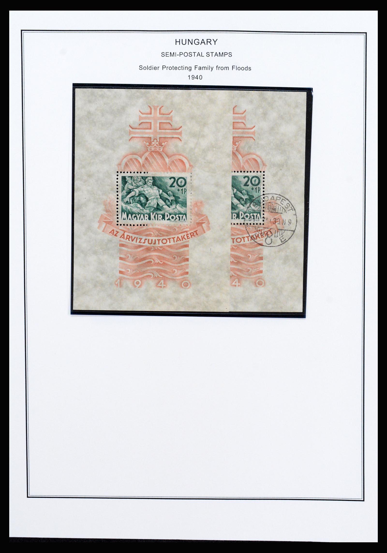 37226 119 - Postzegelverzameling 37226 Hongarije en gebieden 1871-1980.