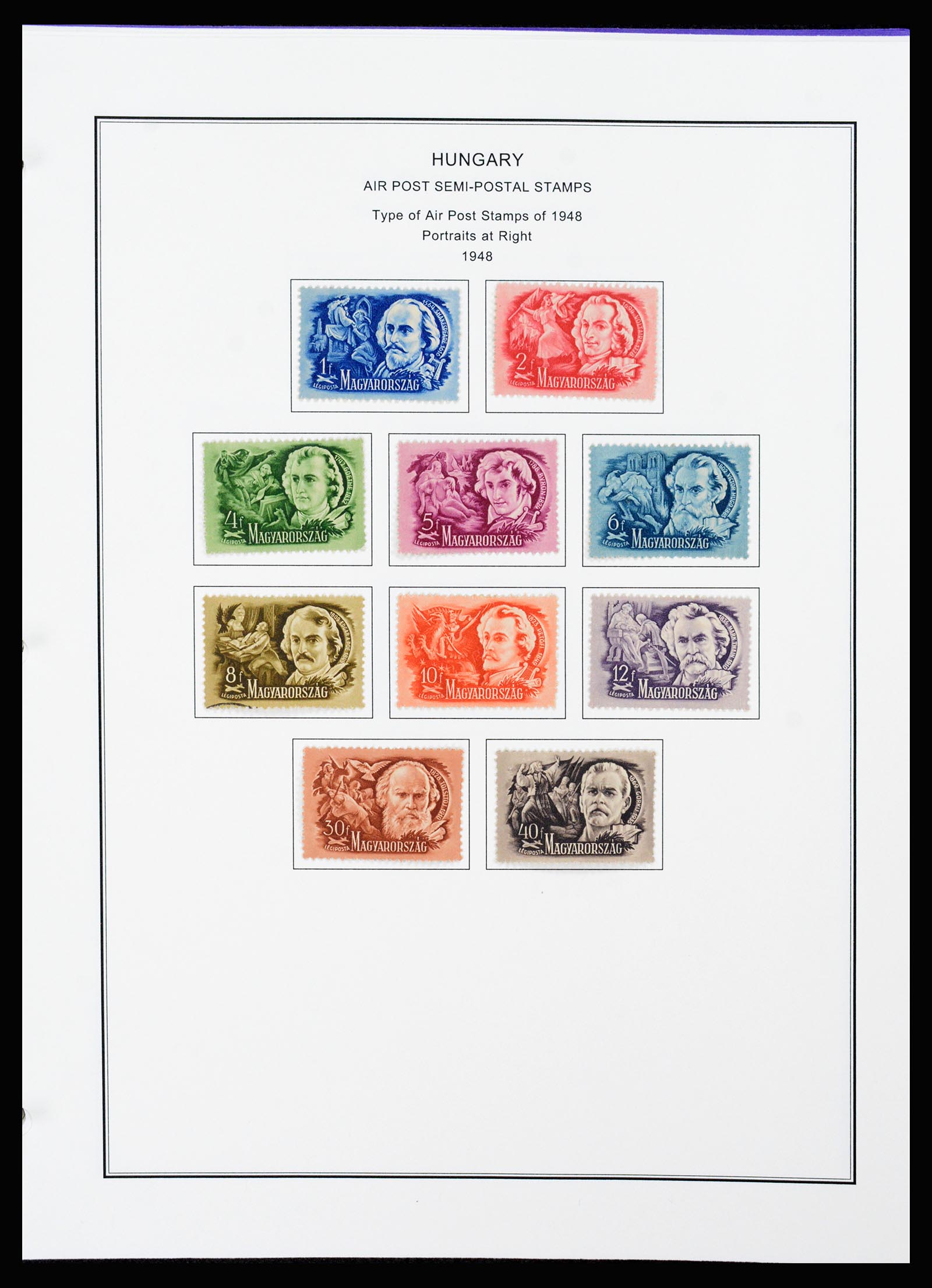 37226 251 - Postzegelverzameling 37226 Hongarije en gebieden 1871-1980.