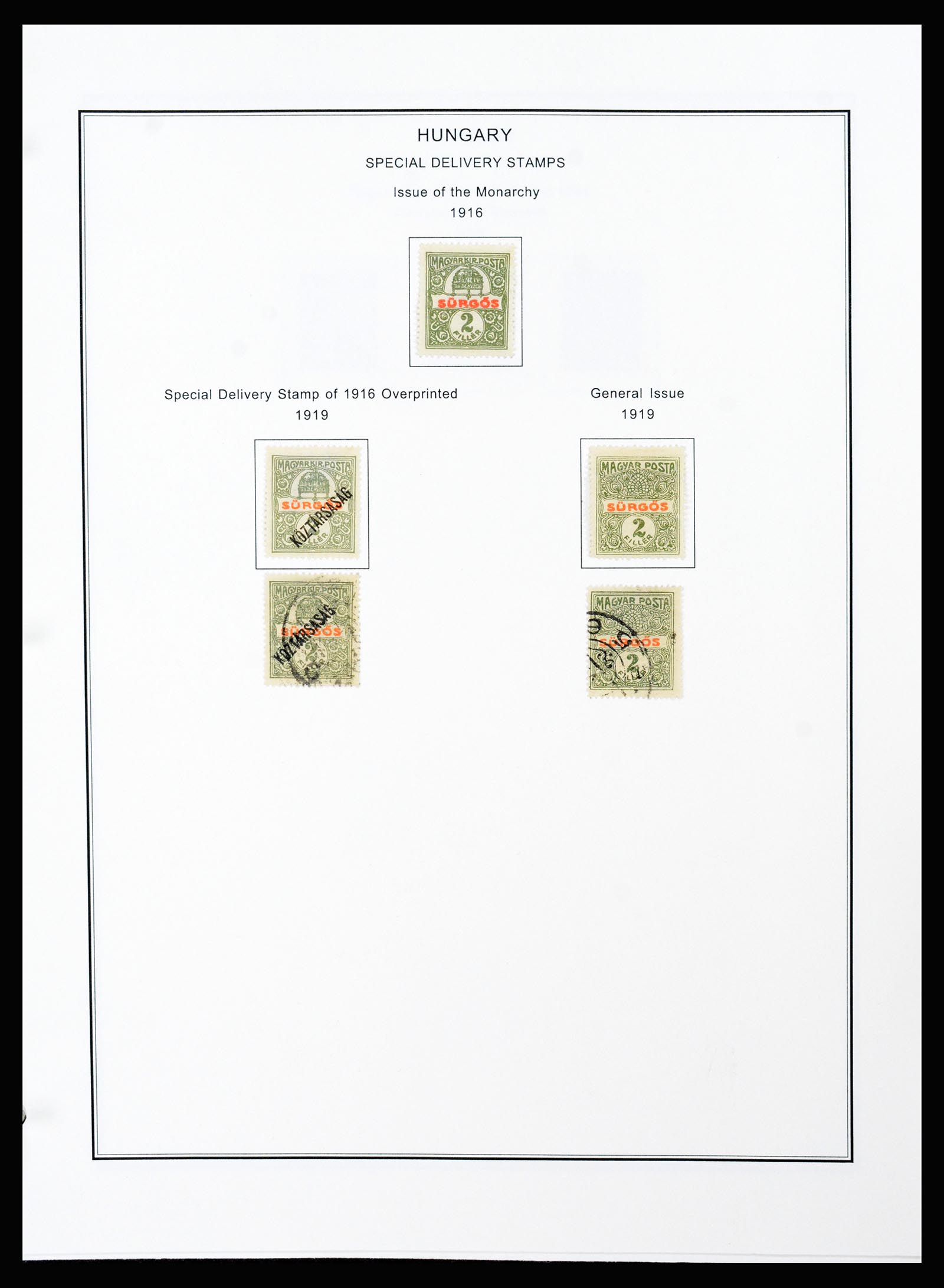 37226 255 - Postzegelverzameling 37226 Hongarije en gebieden 1871-1980.