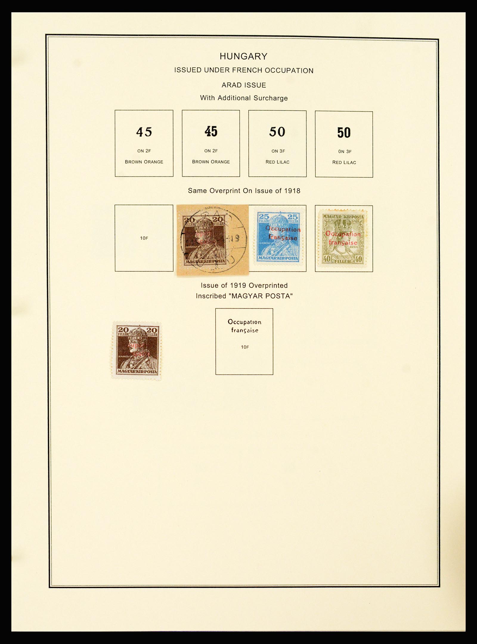 37226 283 - Postzegelverzameling 37226 Hongarije en gebieden 1871-1980.