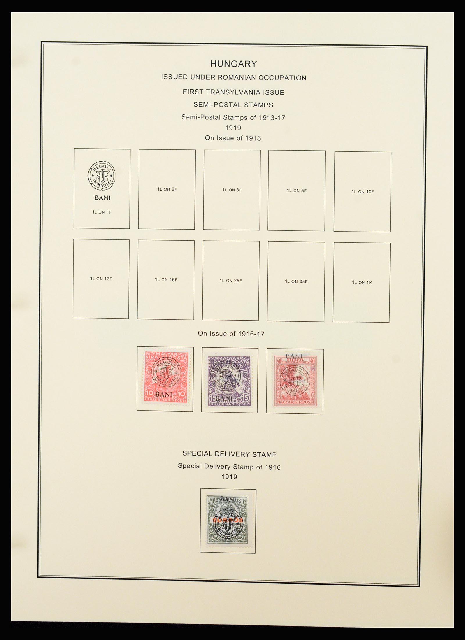 37226 299 - Postzegelverzameling 37226 Hongarije en gebieden 1871-1980.