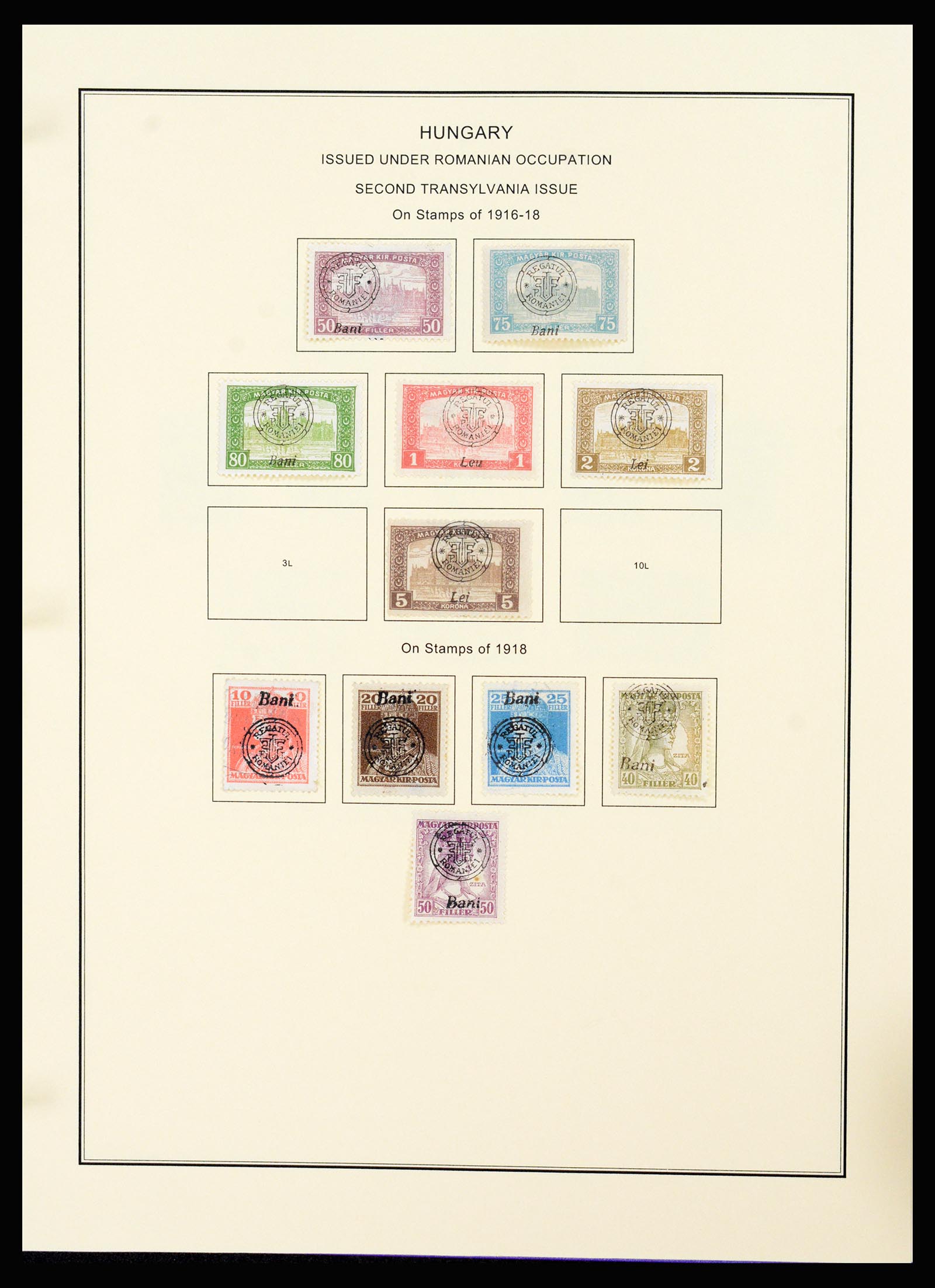 37226 302 - Postzegelverzameling 37226 Hongarije en gebieden 1871-1980.