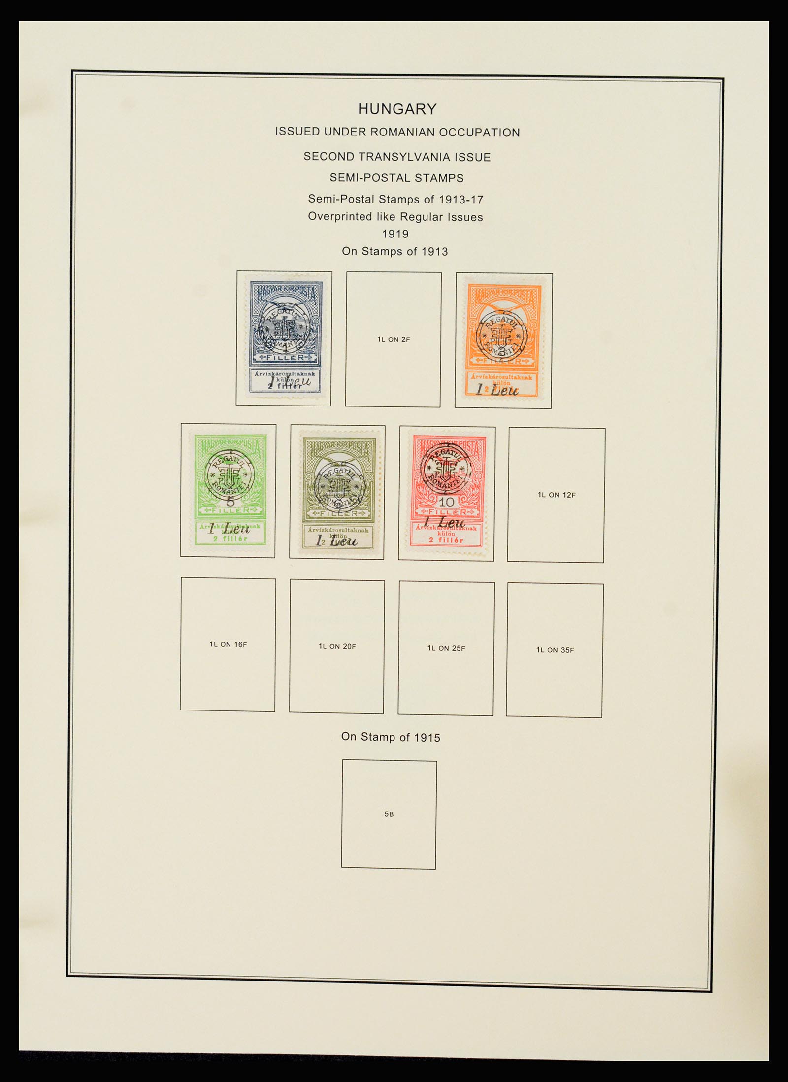 37226 305 - Postzegelverzameling 37226 Hongarije en gebieden 1871-1980.