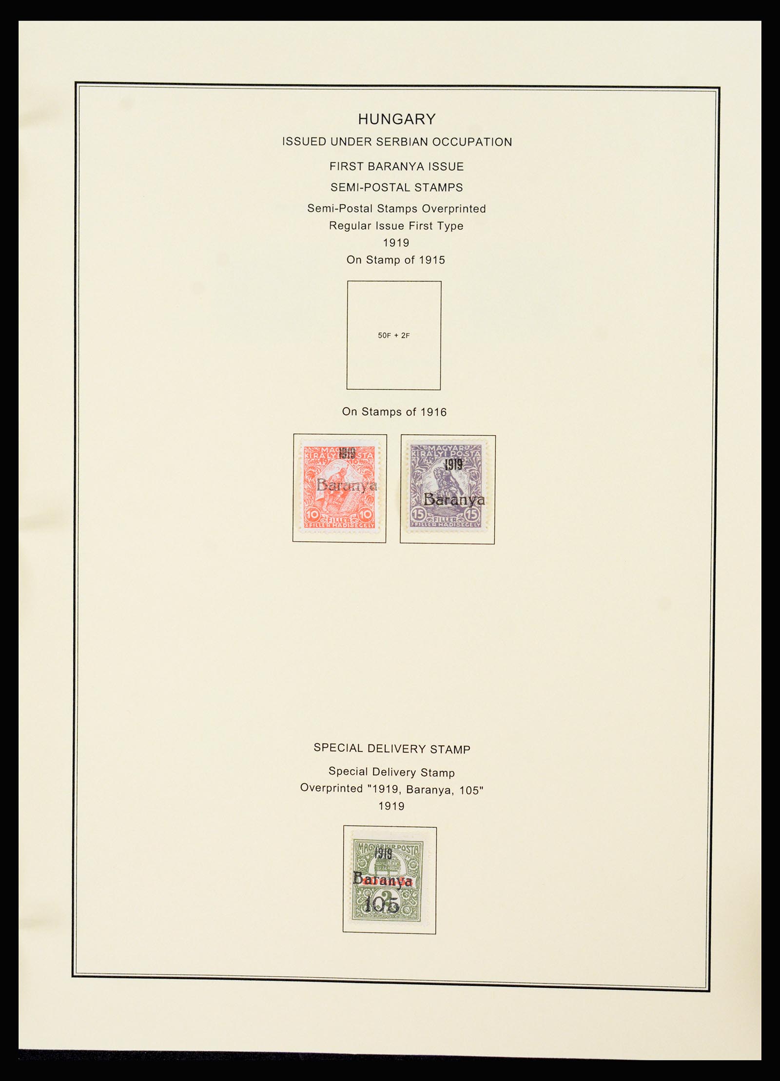 37226 311 - Postzegelverzameling 37226 Hongarije en gebieden 1871-1980.