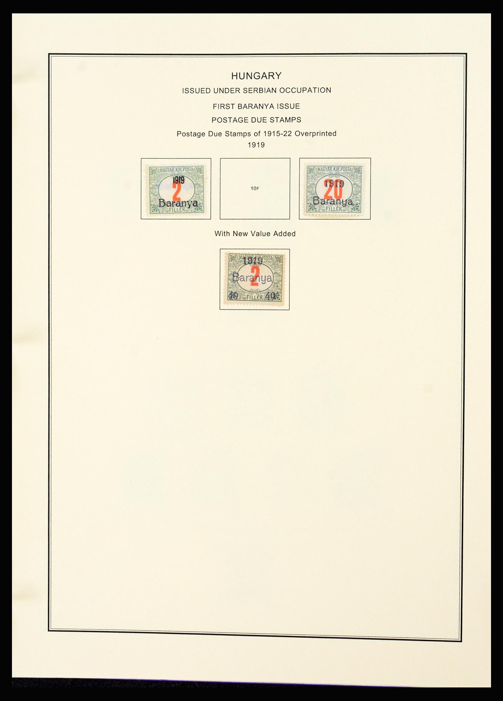 37226 312 - Postzegelverzameling 37226 Hongarije en gebieden 1871-1980.