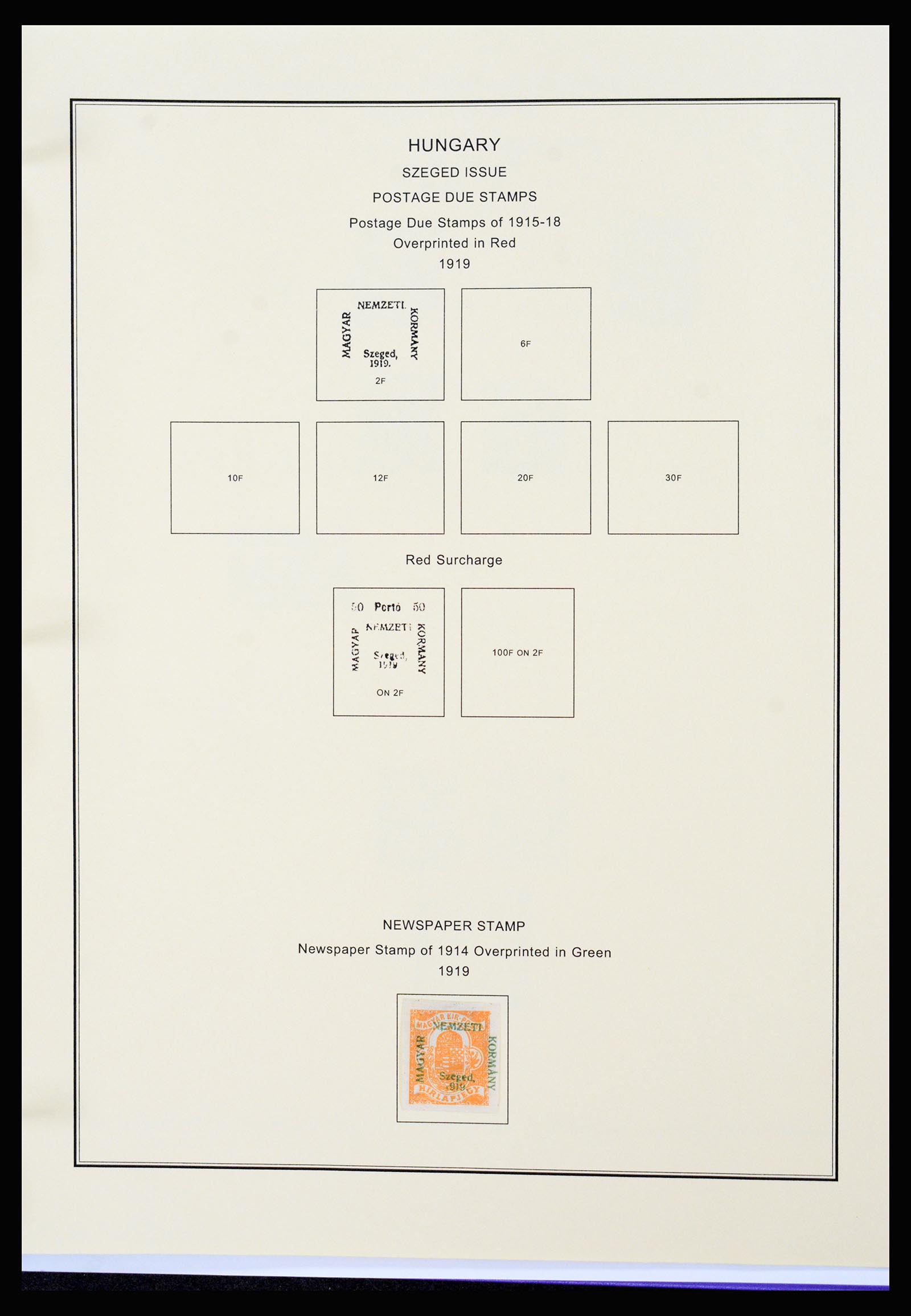 37226 325 - Postzegelverzameling 37226 Hongarije en gebieden 1871-1980.