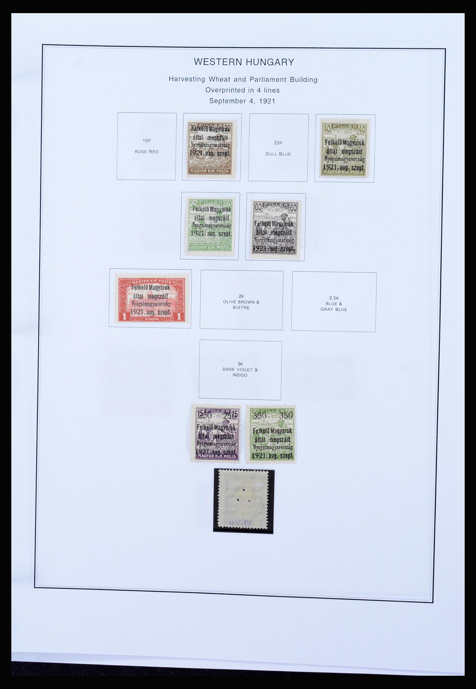 37226 326 - Postzegelverzameling 37226 Hongarije en gebieden 1871-1980.