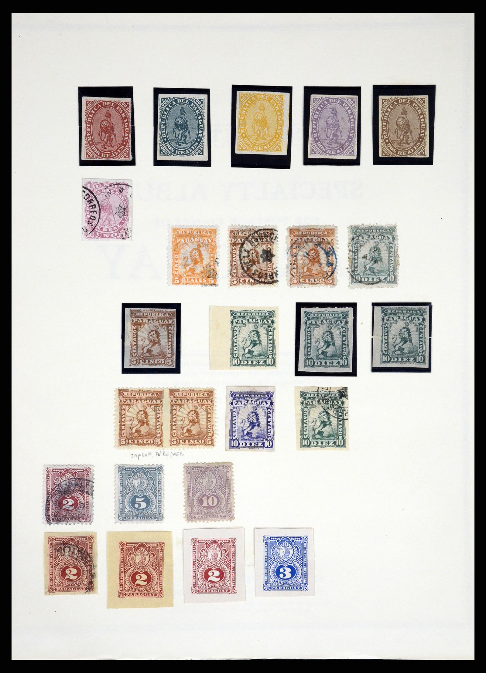 37227 002 - Postzegelverzameling 37227 Paraguay 1870-2000.