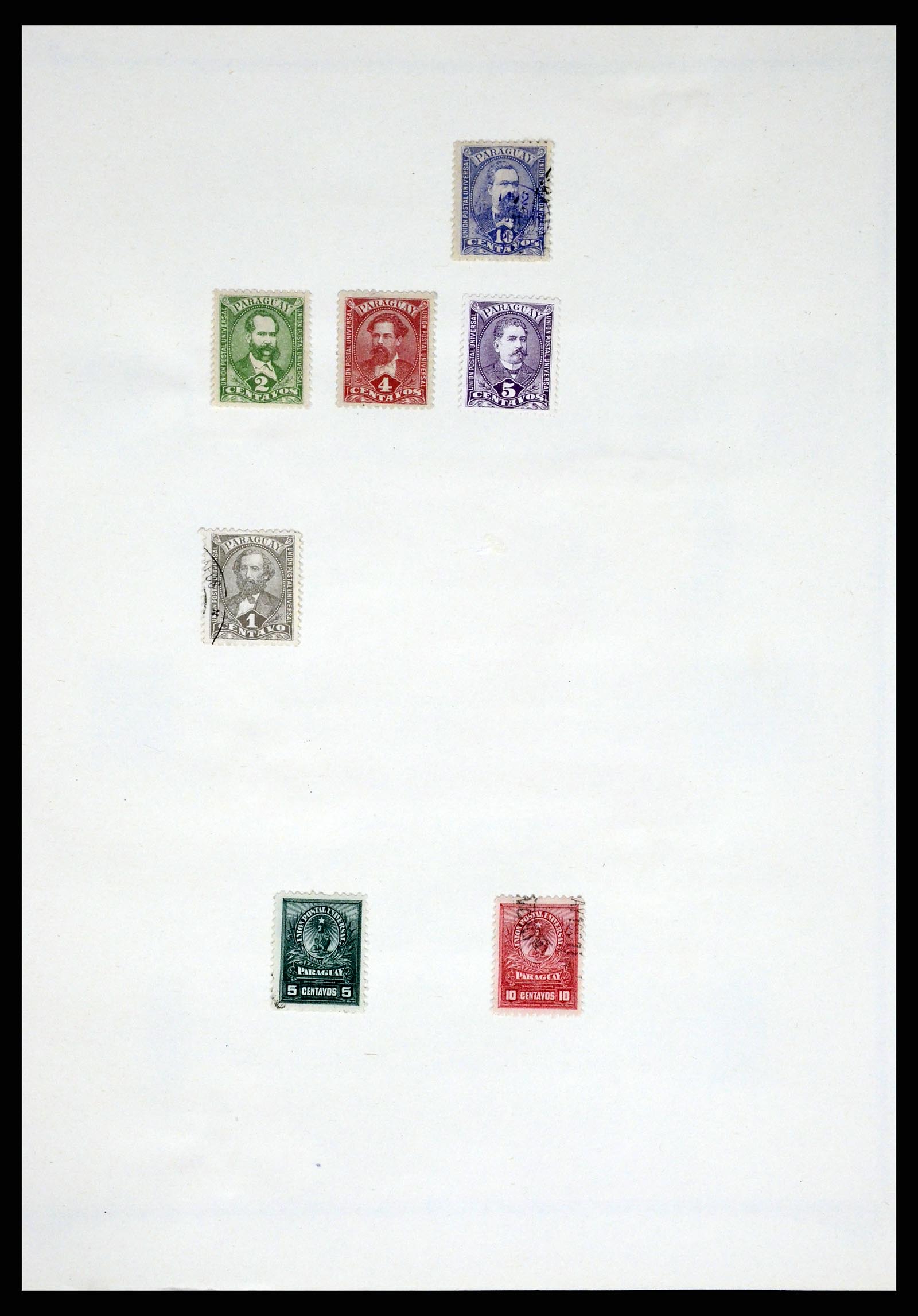 37227 005 - Postzegelverzameling 37227 Paraguay 1870-2000.