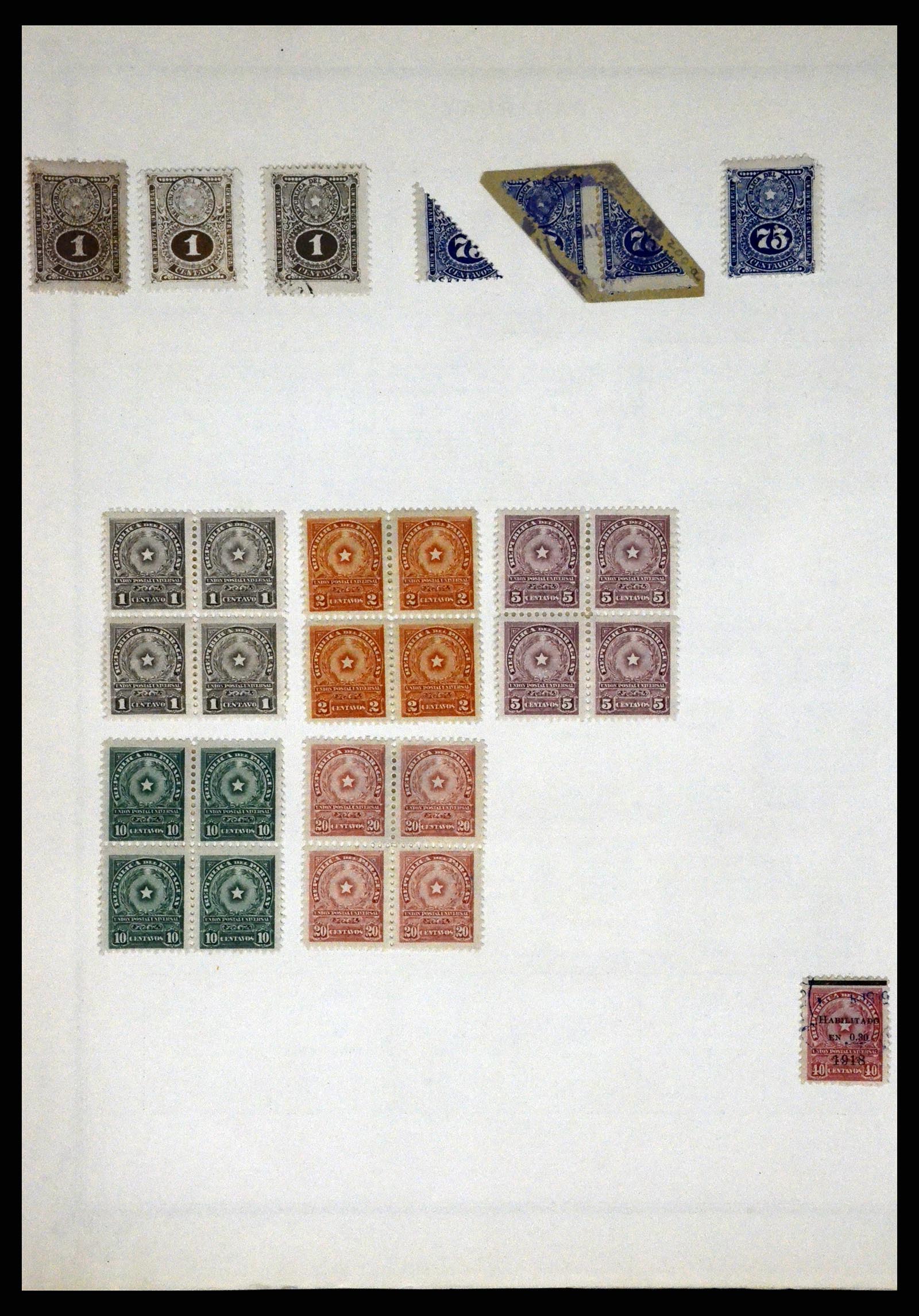 37227 015 - Stamp collection 37227 Paraguay 1870-2000.